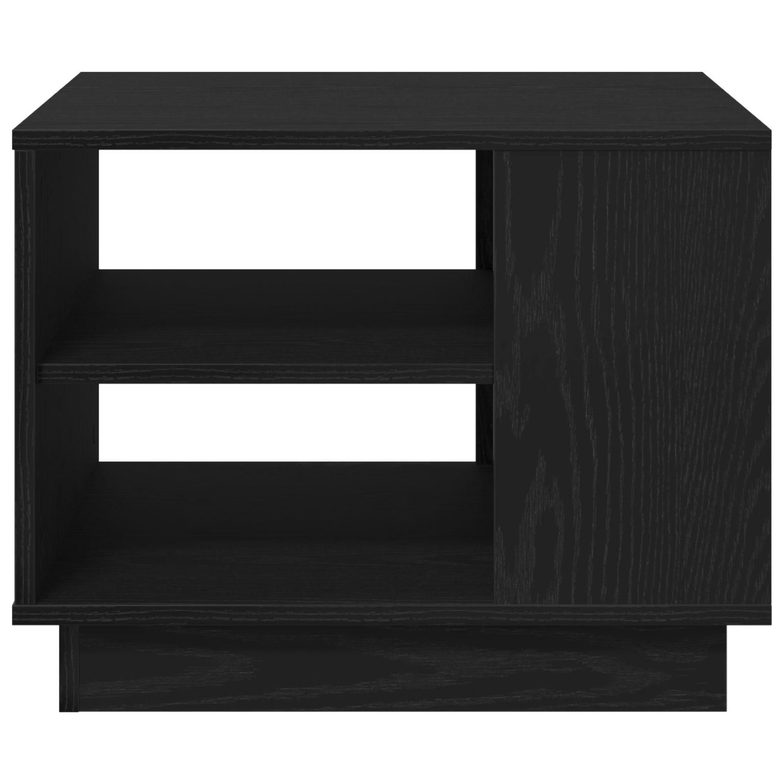 Masa de cafea din stejar negru 55x55x42 cm din lemn prelucrat — imaginea 5