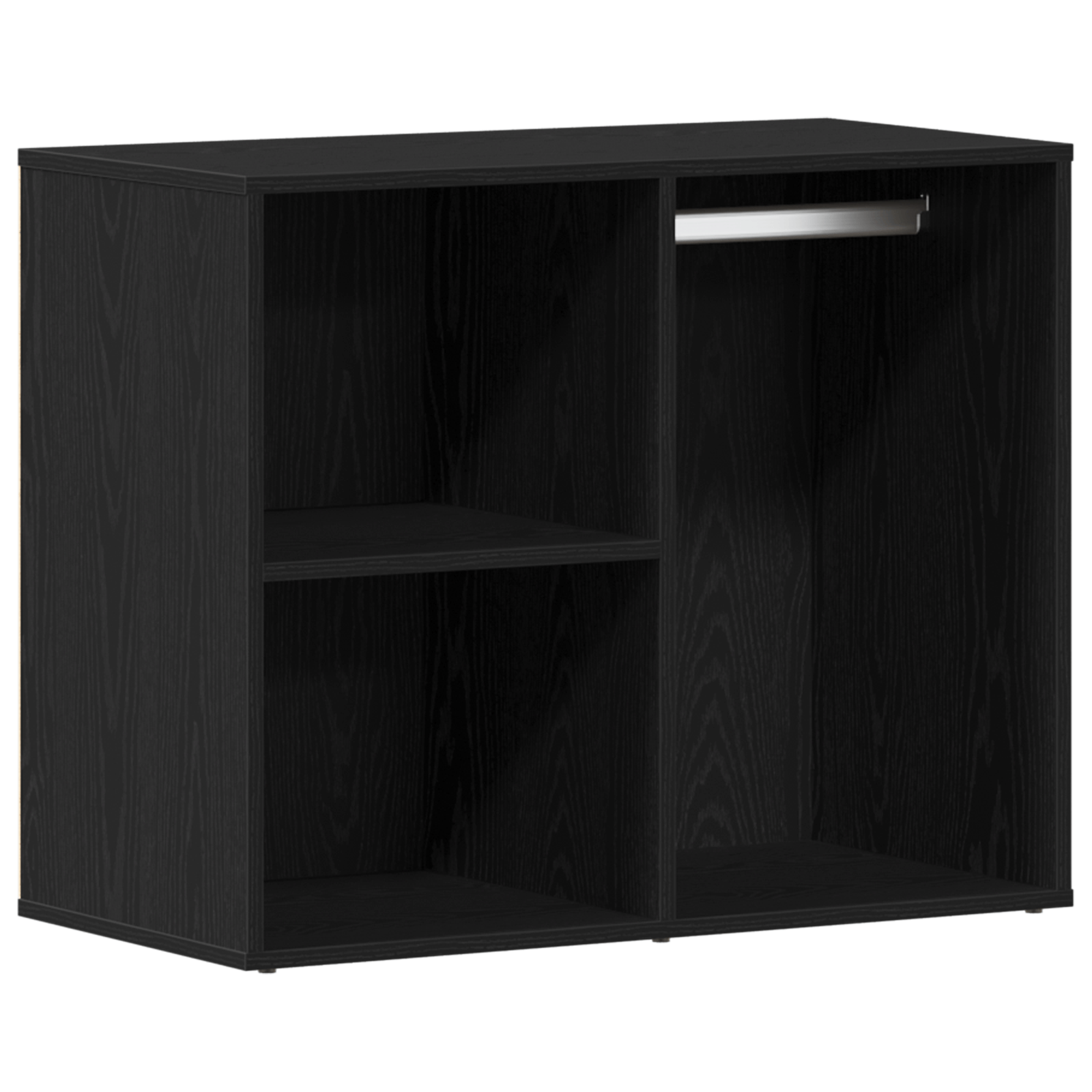 Dulap Cosmetice Negru din Stejar - 80x40x65 cm — imaginea 2