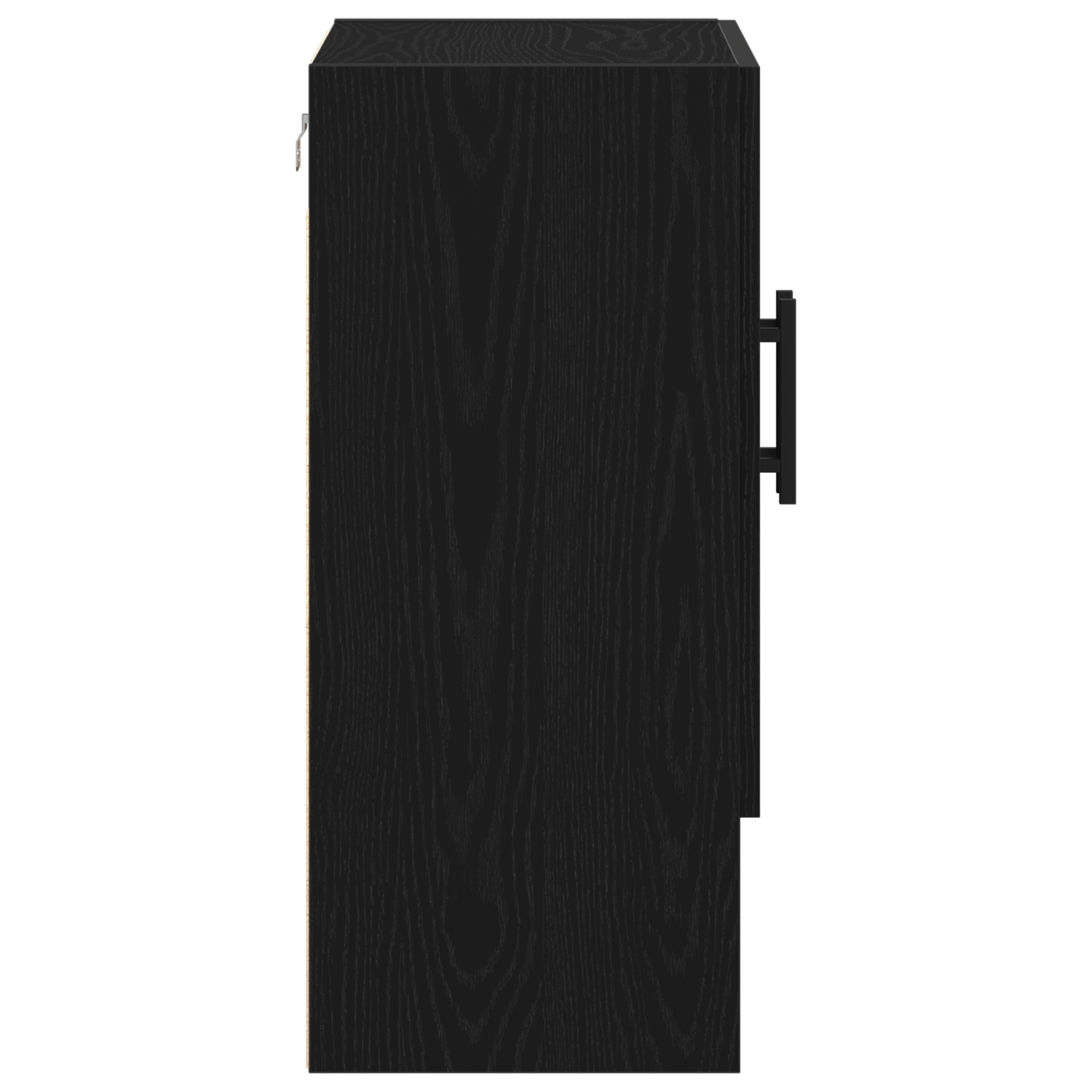 Dulap de perete, stejar negru, 60x31x70 cm, lemn prelucrat — imaginea 8