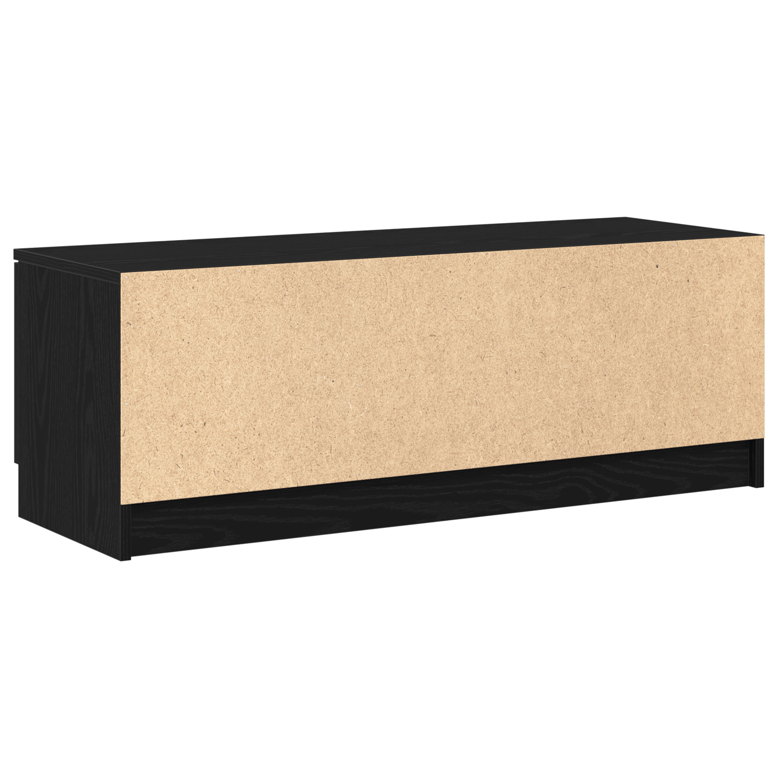 Dulap TV, stejar negru, 102x35x36,5 cm, lemn prelucrat — imaginea 8