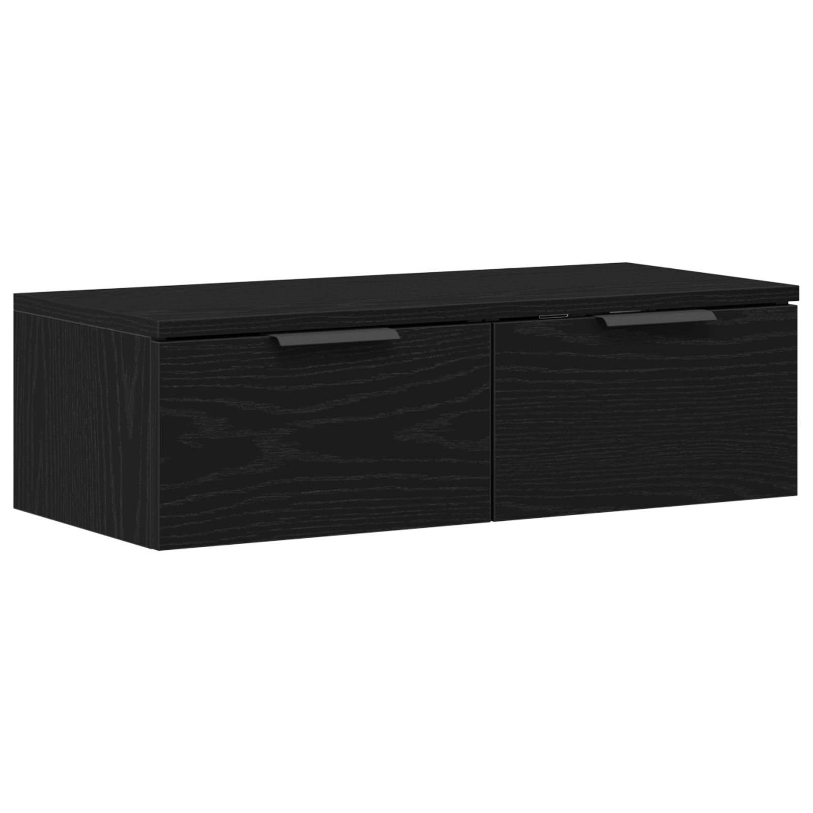 Dulap de perete din stejar negru 68x30x20 cm Fabricat din lemn stratificat — imaginea 5