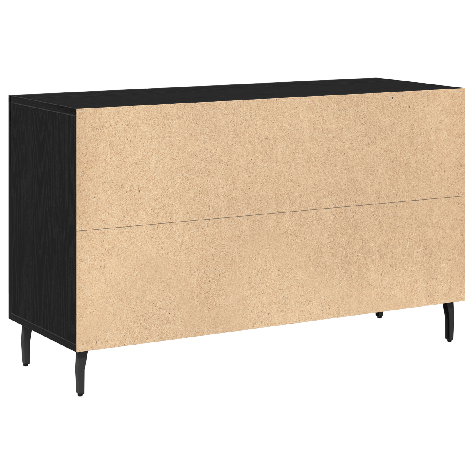 Constatator Negru Stejar 100x36x60 cm din Lemn Ingineresc — imaginea 6