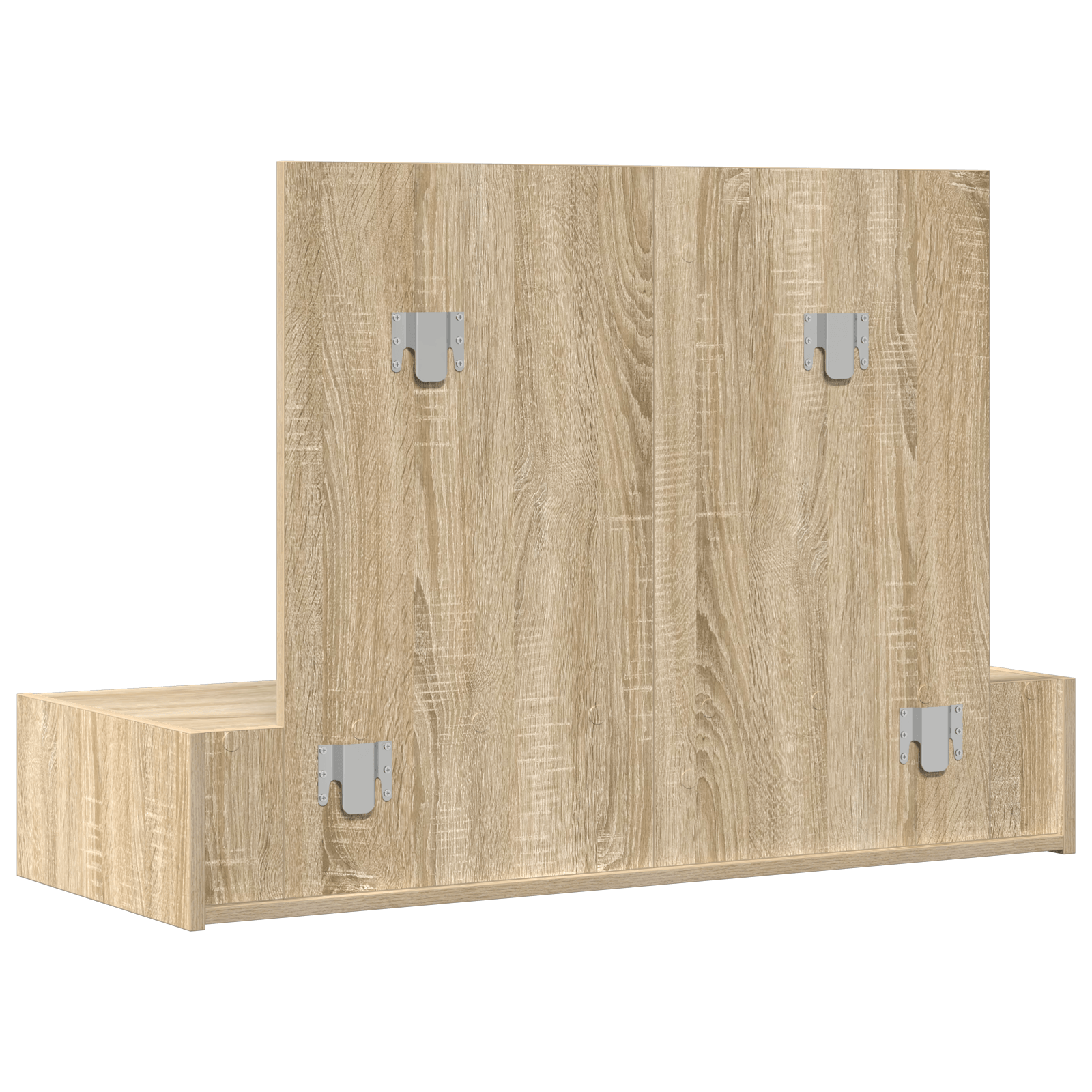 Masa de toaleta suspendata, stejar sonoma, 100x40x70 cm — imaginea 8