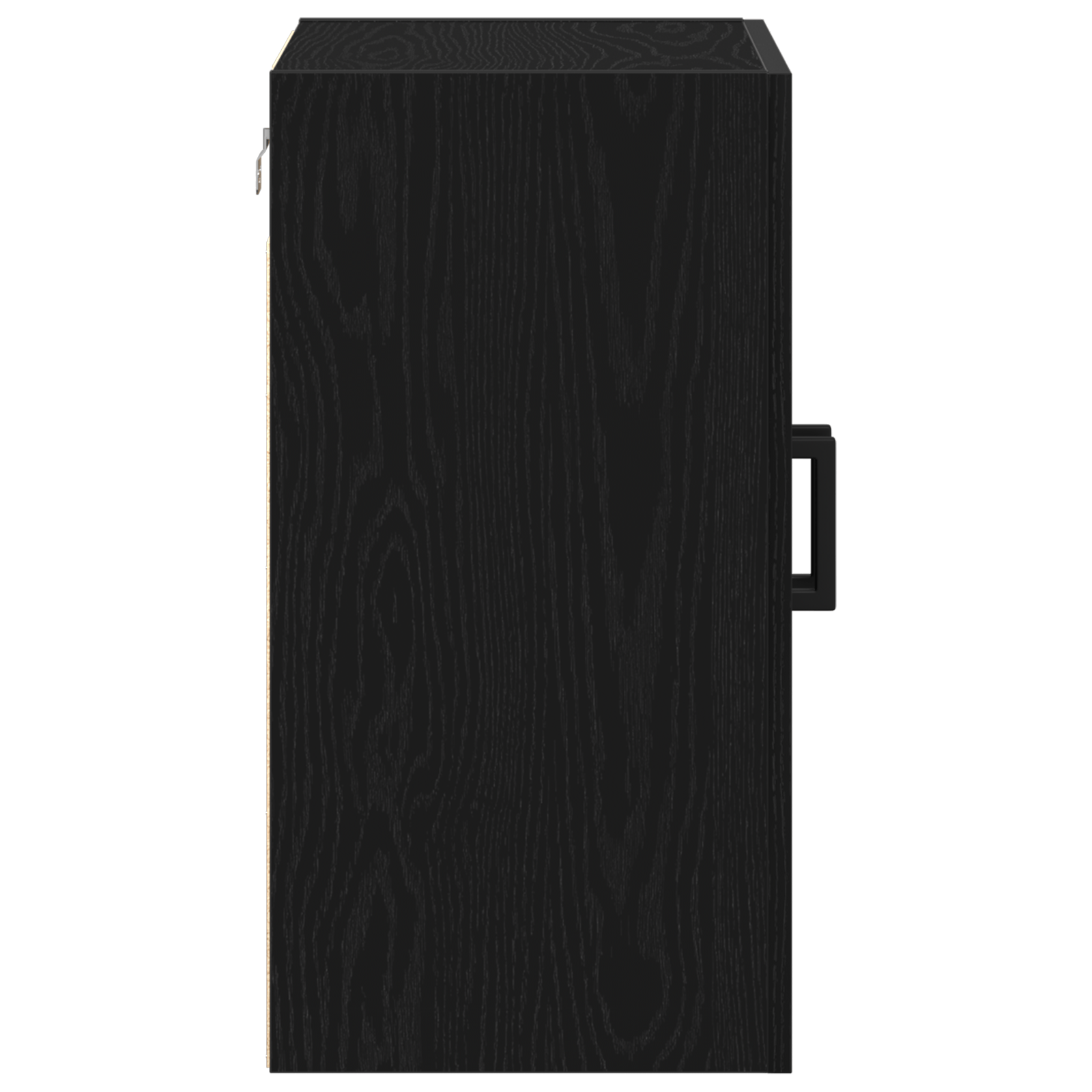 Dulap de perete, stejar negru, 60x31x60 cm, lemn prelucrat — imaginea 5