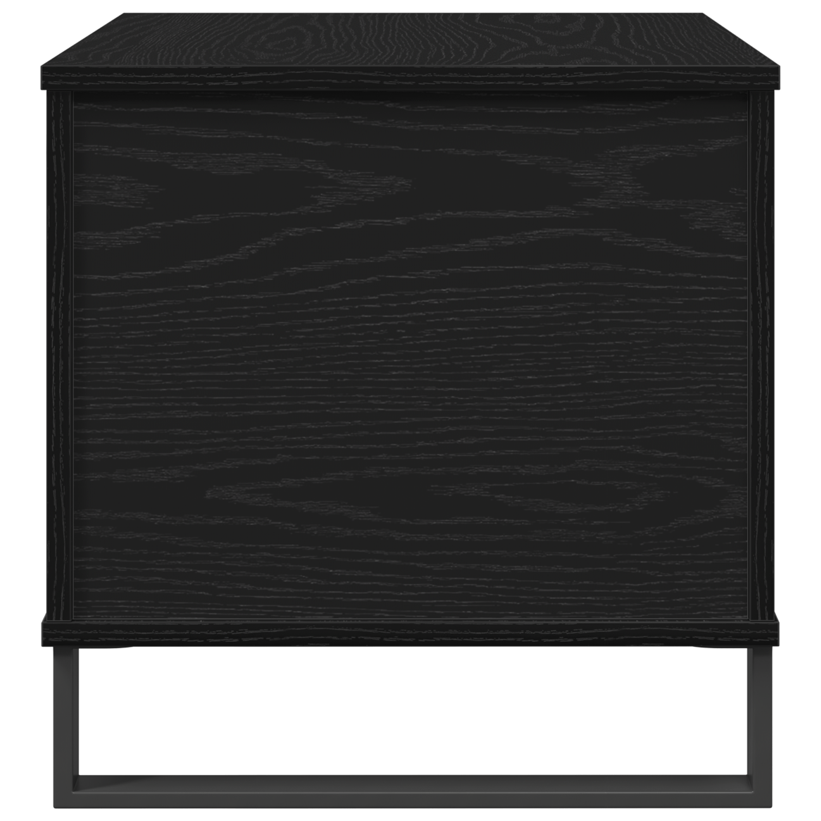 Masa de cafea blat rabatabil, stejar negru, 60x44,5x45 cm lemn — imaginea 7