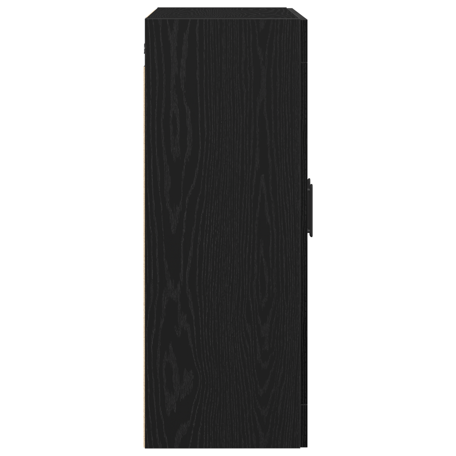 Dulap inalt, stejar negru, 69,5x34x90 cm, lemn prelucrat — imaginea 8