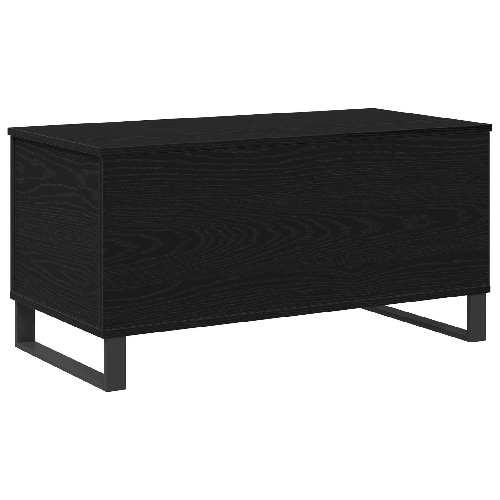 Masuta de cafea, stejar negru, 90x44,5x45 cm, lemn prelucrat — imaginea 2