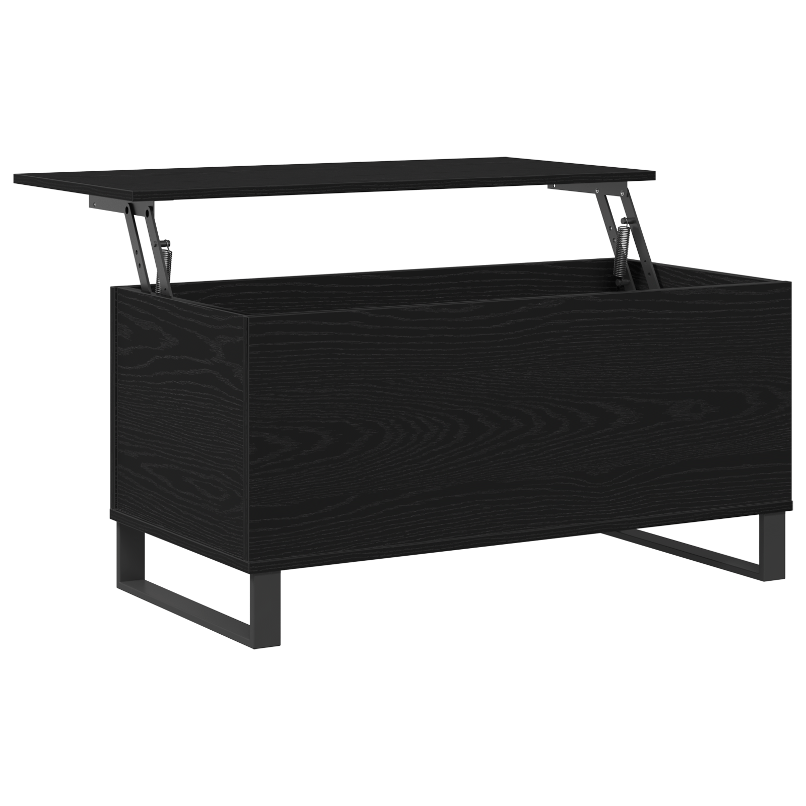 Masuta de cafea, stejar negru, 90x44,5x45 cm, lemn prelucrat — imaginea 5