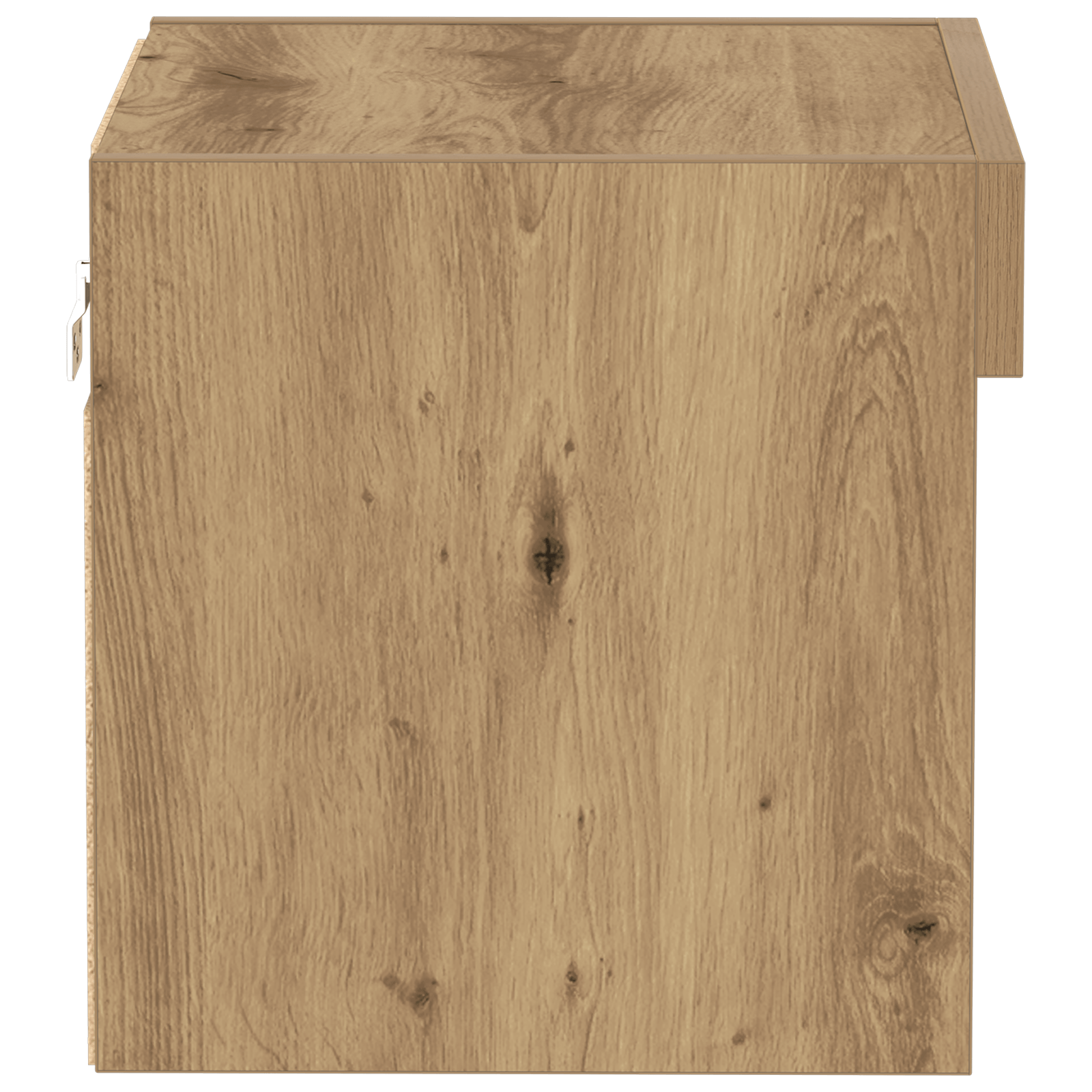Dulap de perete cu LED-uri, stejar artizanal, 40x30x30 cm — imaginea 6