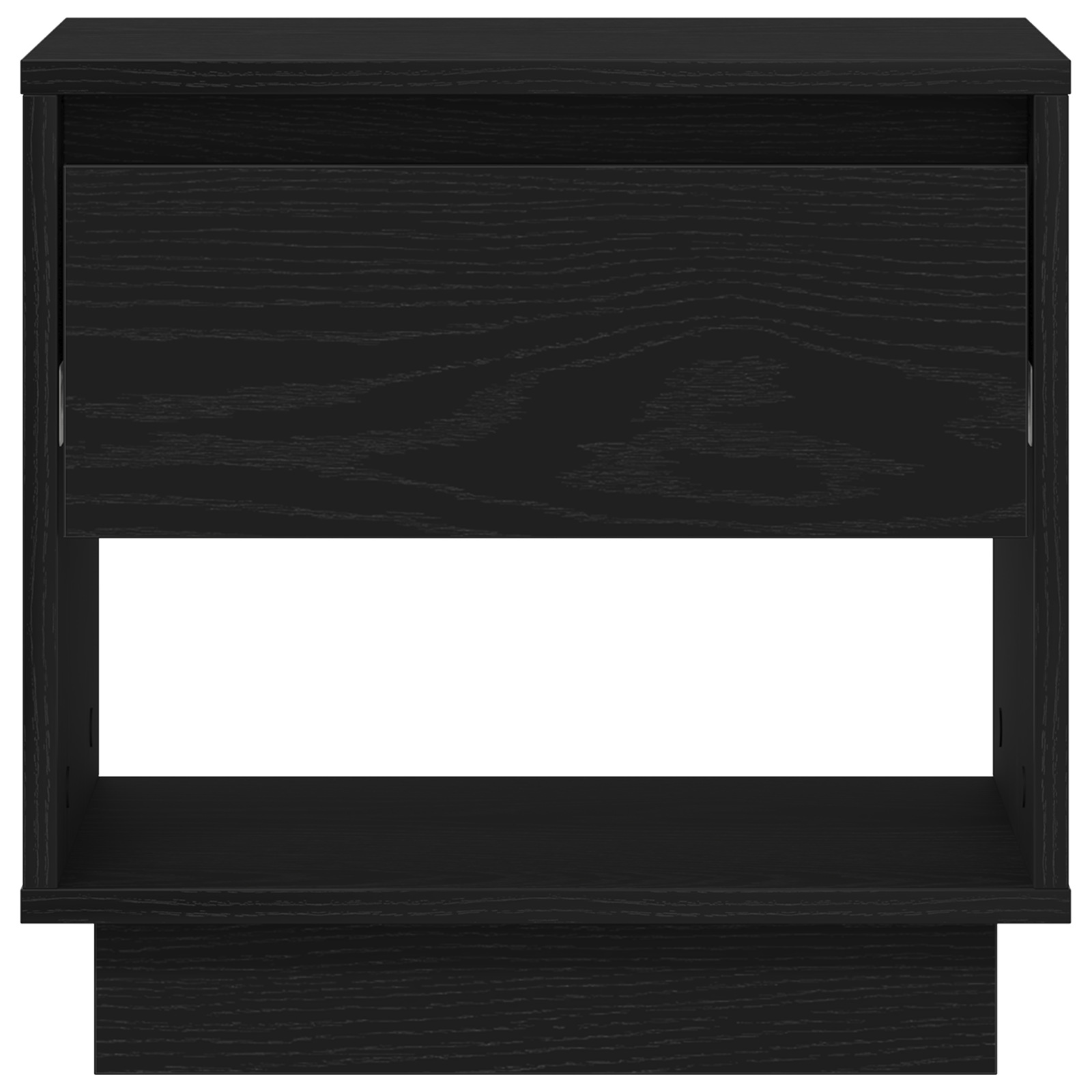 Noptiere, 2 buc. stejar negru, 45x34x49 cm, lemn prelucrat — imaginea 7