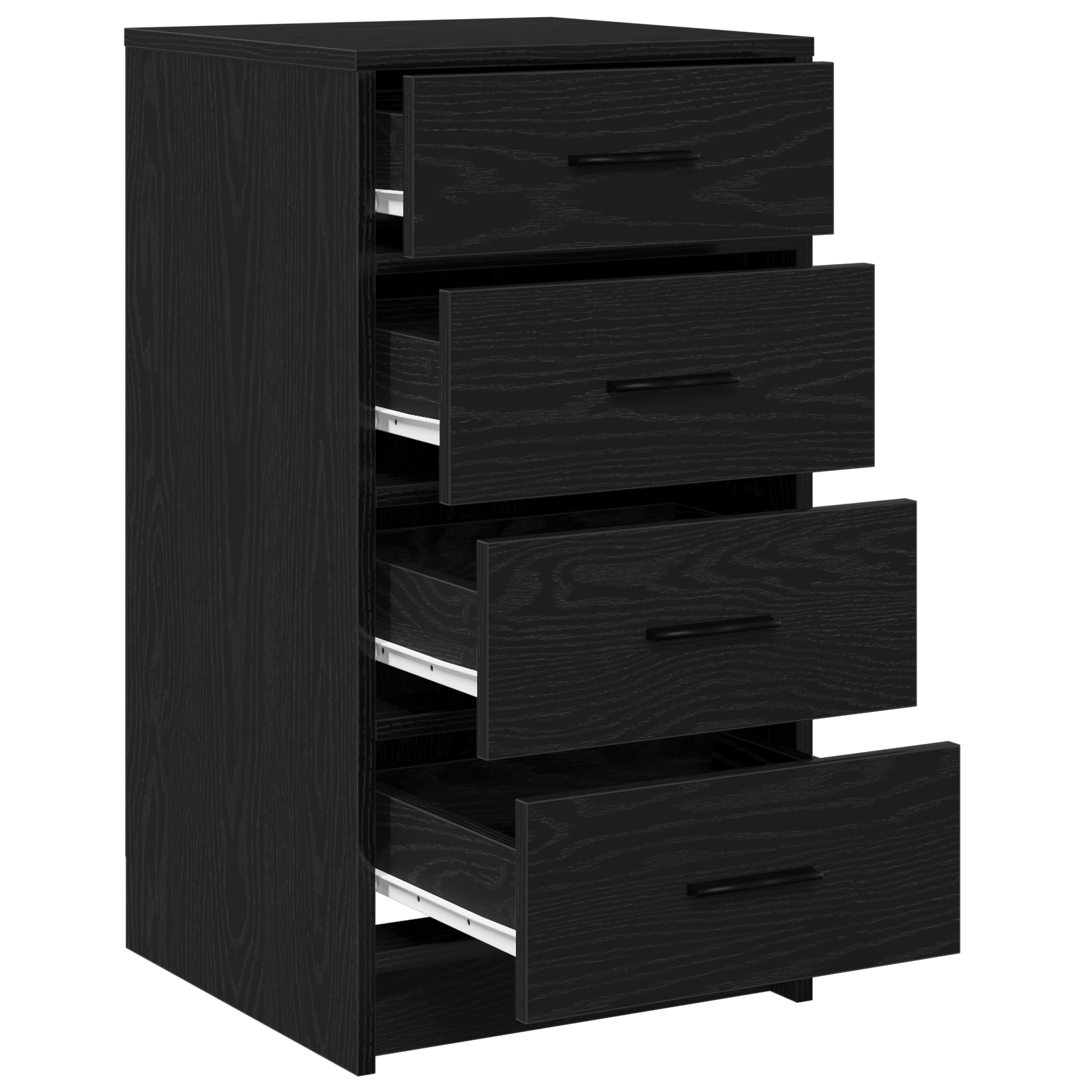 Dulap, stejar negru, 40x41x75 cm, lemn prelucrat — imaginea 5