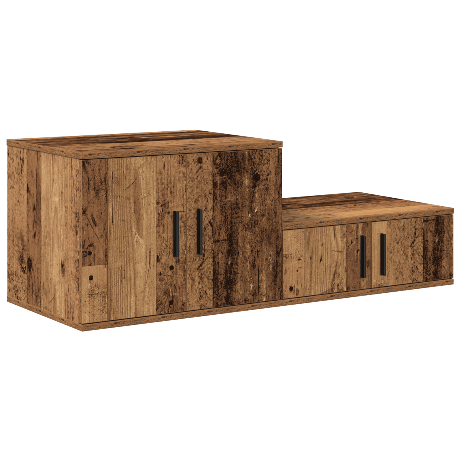 Dulap de depozitare, lemn vechi, 127x41x40 cm, lemn prelucrat — imaginea 5
