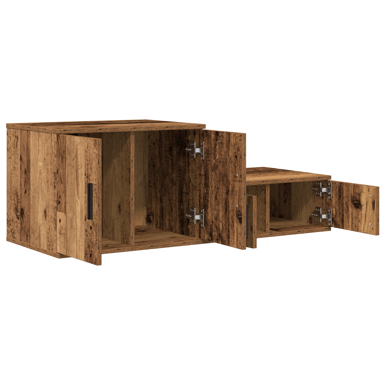 Dulap de depozitare, lemn vechi, 127x41x40 cm, lemn prelucrat — imaginea 6