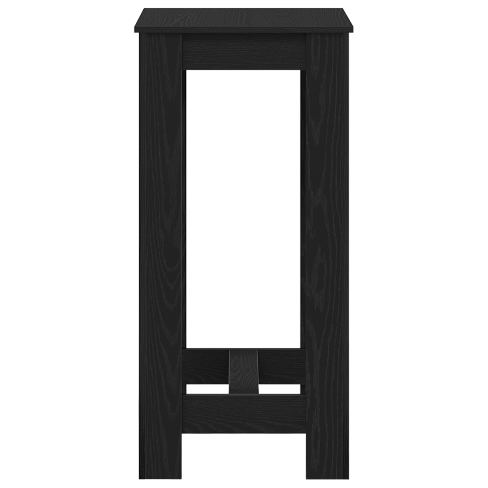Masa Bar Stejar Negru Lemn Prelucrat 51x50x103,5 cm — imaginea 7
