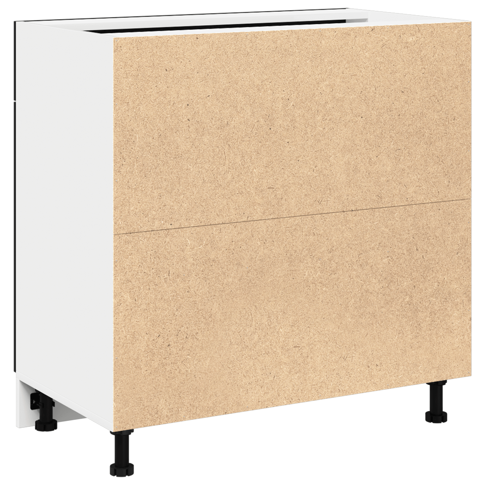 Dulap cu sertar in stejar negru, 80x46x81.5 cm, Fabricat din lemn prelucrat — imaginea 6