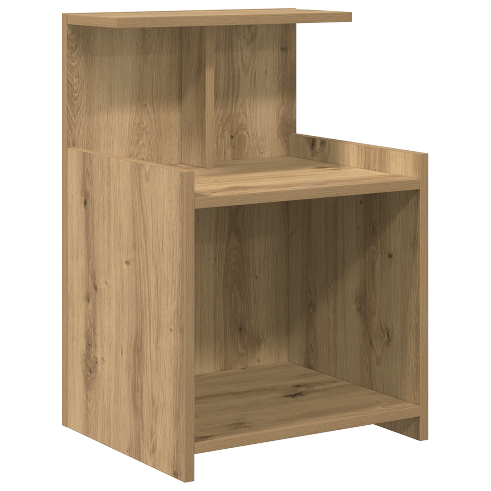 Noptiera Stejar artizanal 40x35x60 cm Lemn prelucrat — imaginea 2