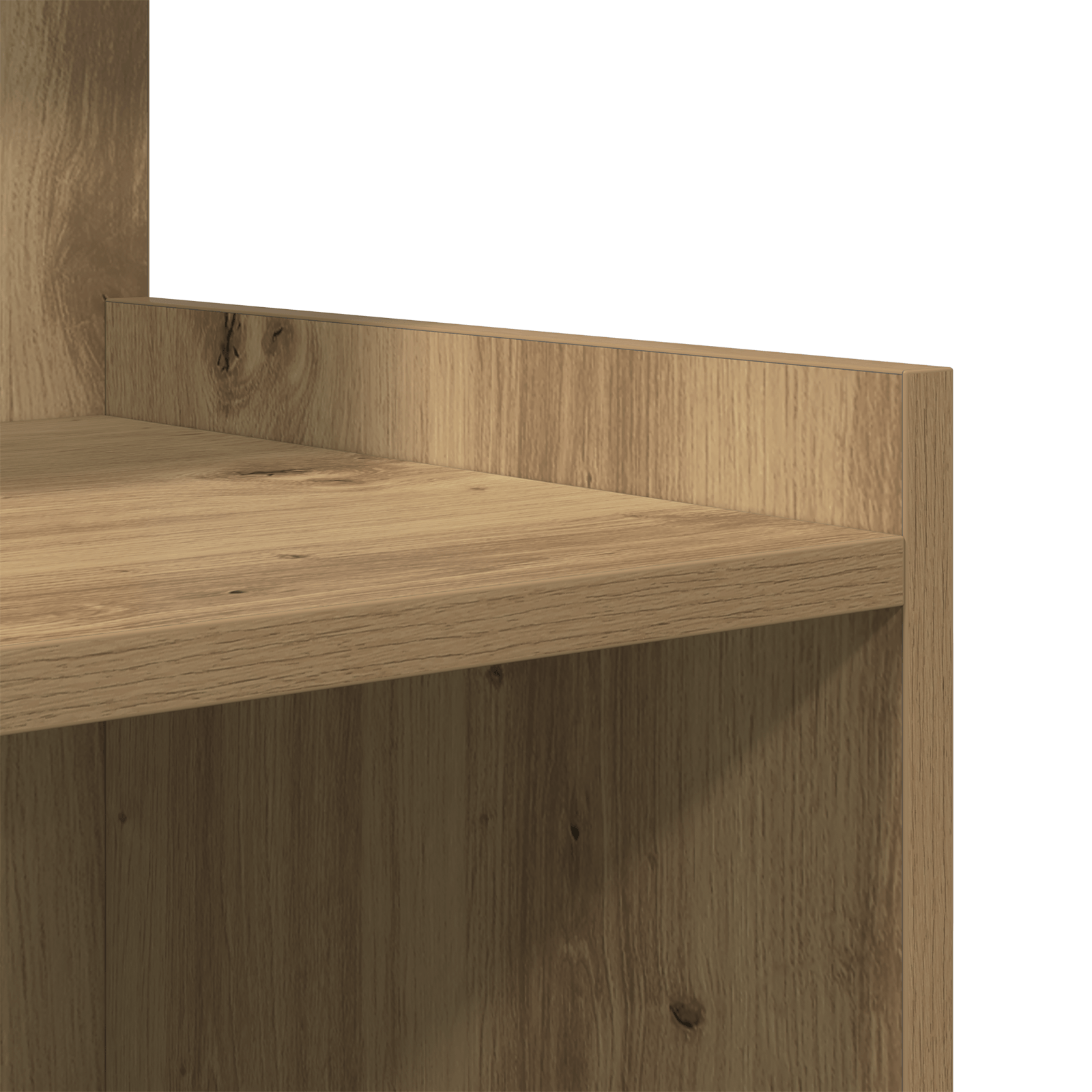 Noptiera Stejar artizanal 40x35x60 cm Lemn prelucrat — imaginea 8
