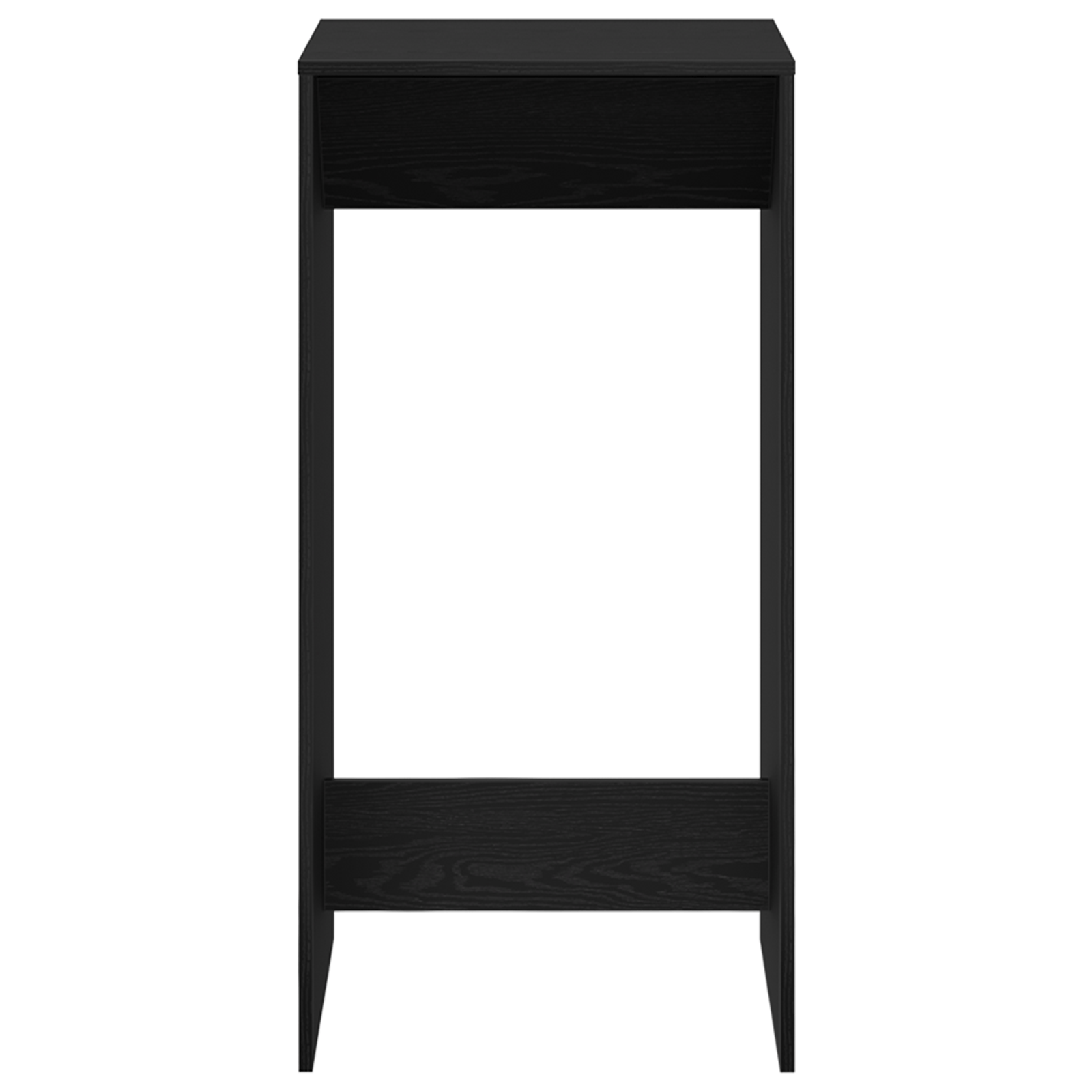 Masa de bar, stejar negru, 51x50x103,5 cm lemn prelucrat — imaginea 6