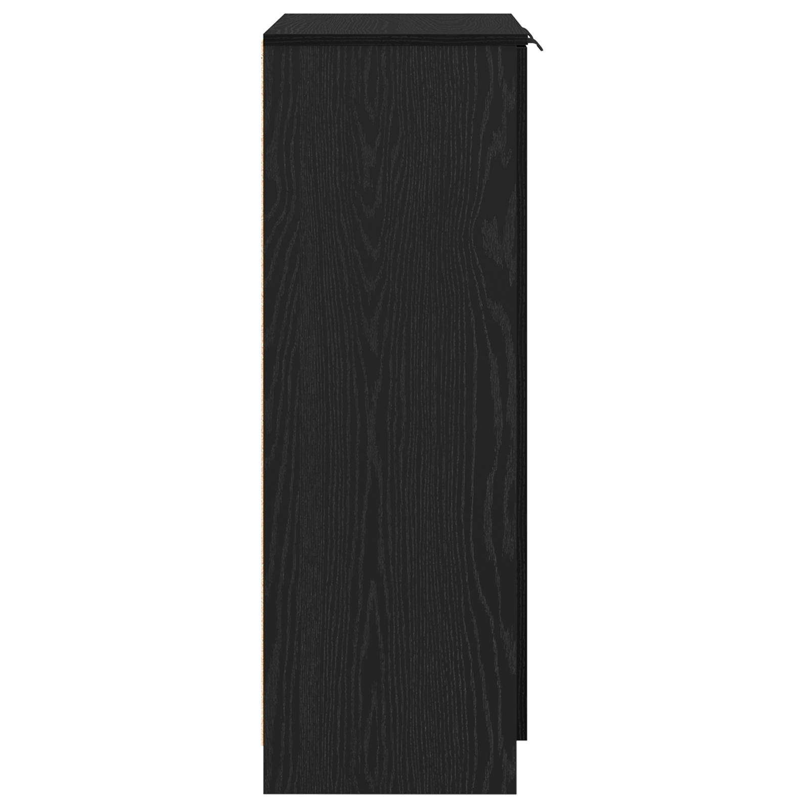 Dulap pentru incaltaminte Negru Stejar 59x35x100 cm din lemn — imaginea 7