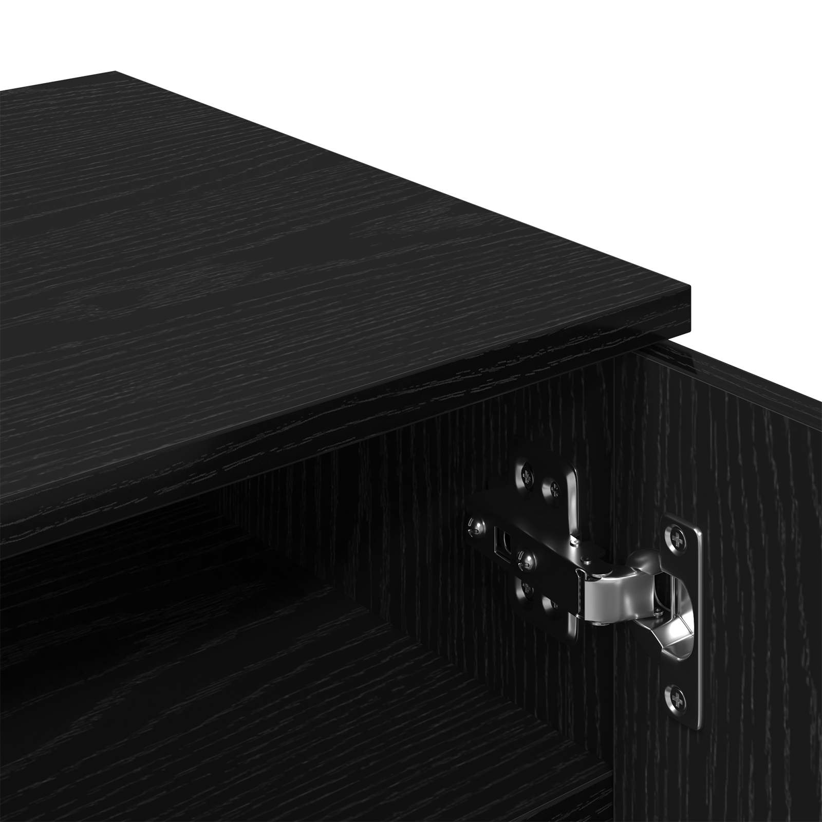Dulap pentru incaltaminte Negru Stejar 59x35x100 cm din lemn — imaginea 9