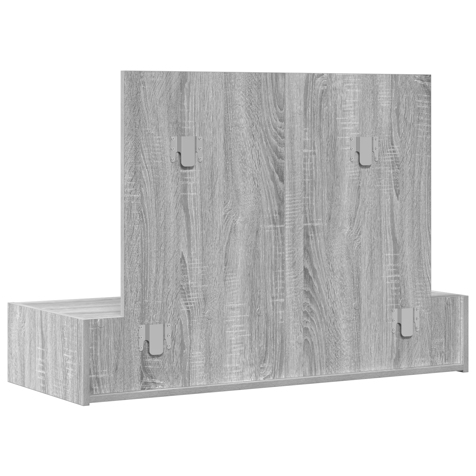 Masa de toaleta suspendata, gri sonoma, 100x40x70 cm — imaginea 8