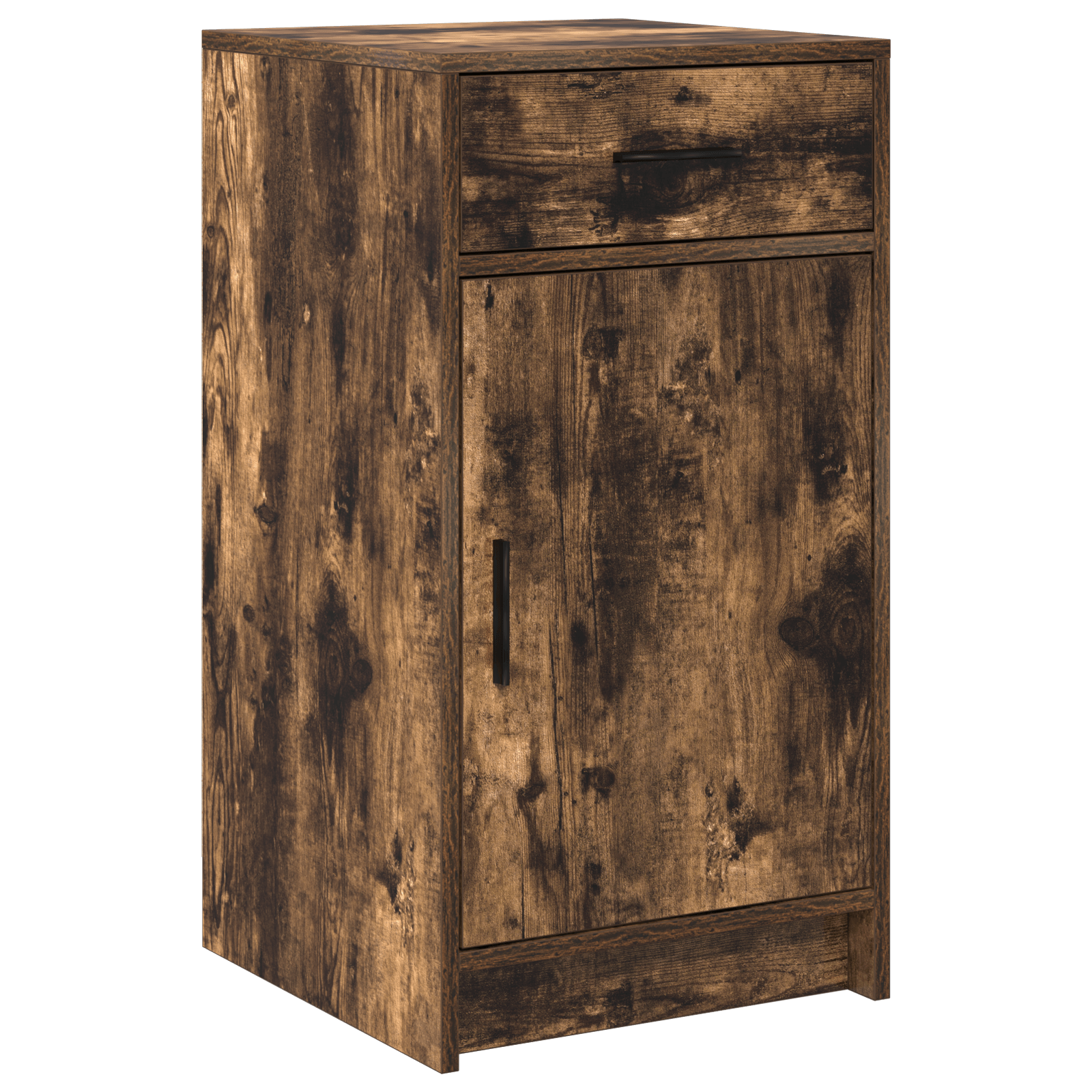 Dulap, stejar fumuriu, 40x41x75 cm, lemn prelucrat — imaginea 2
