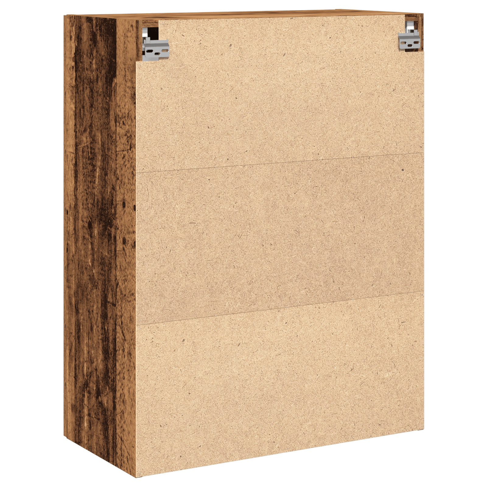 Dulap de perete cu usi din sticla, lemn vechi, 69,5x34x90 cm — imaginea 8