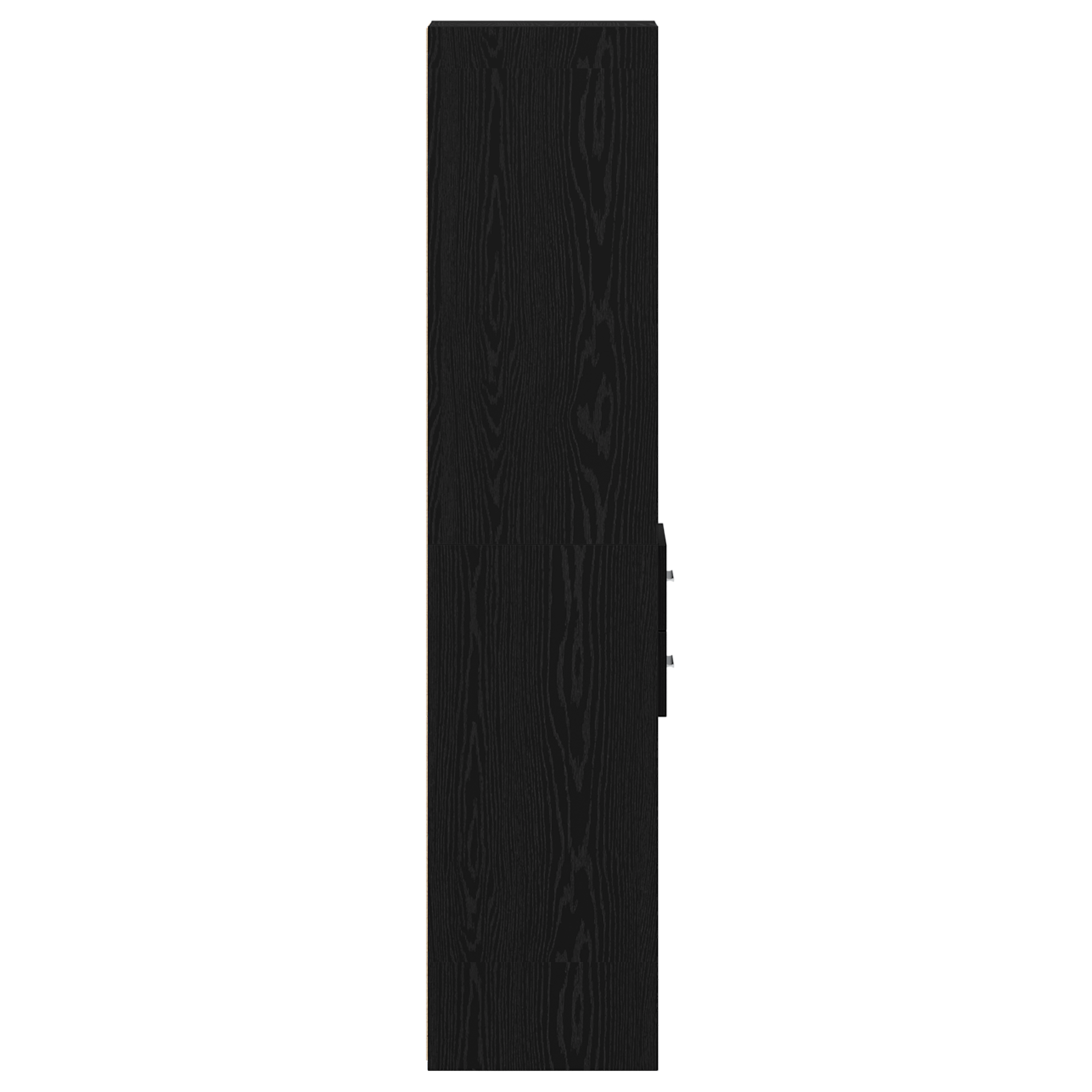 Highboard Negru Stejar 30x42,5x185 cm Lemn Prelucrat — imaginea 7