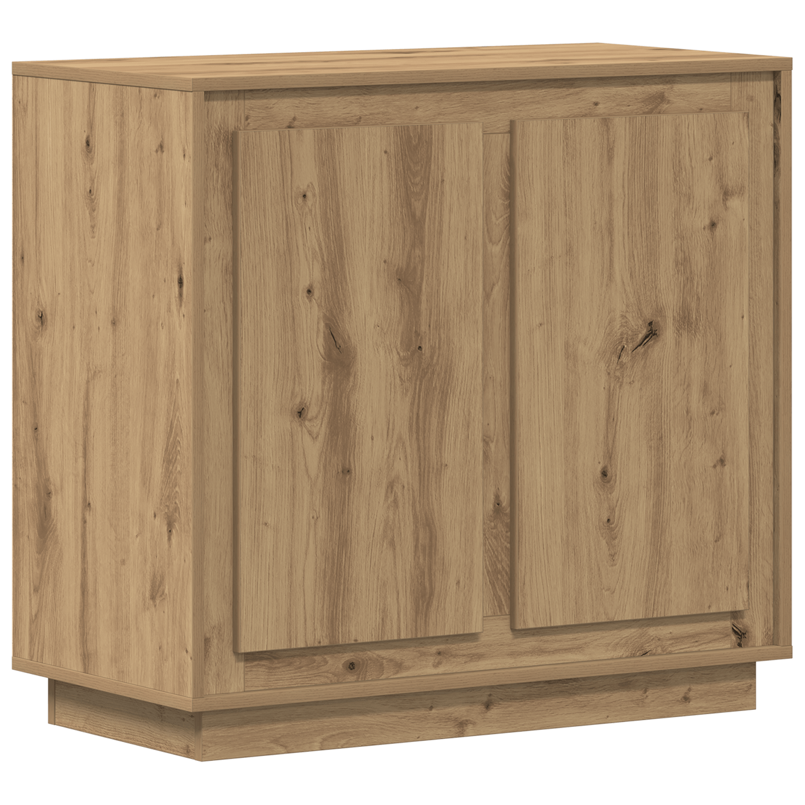 Dulap, stejar artizanal, 80x34x75 cm, lemn prelucrat — imaginea 2