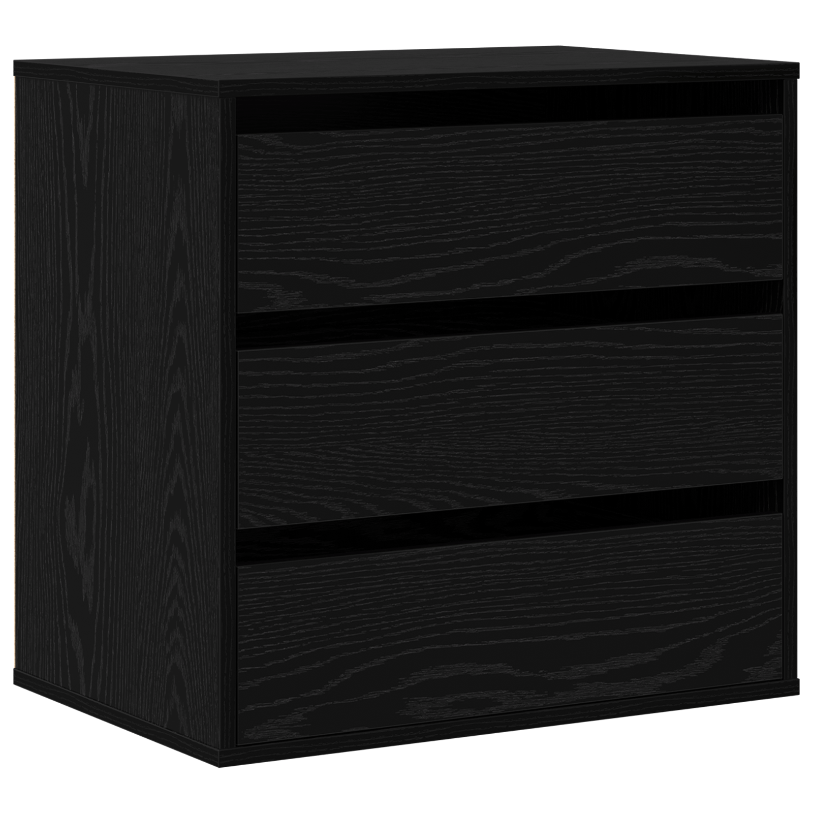 Comoda pentru colt Stejar negru 60x41x58 cm Lemn prelucrat — imaginea 2