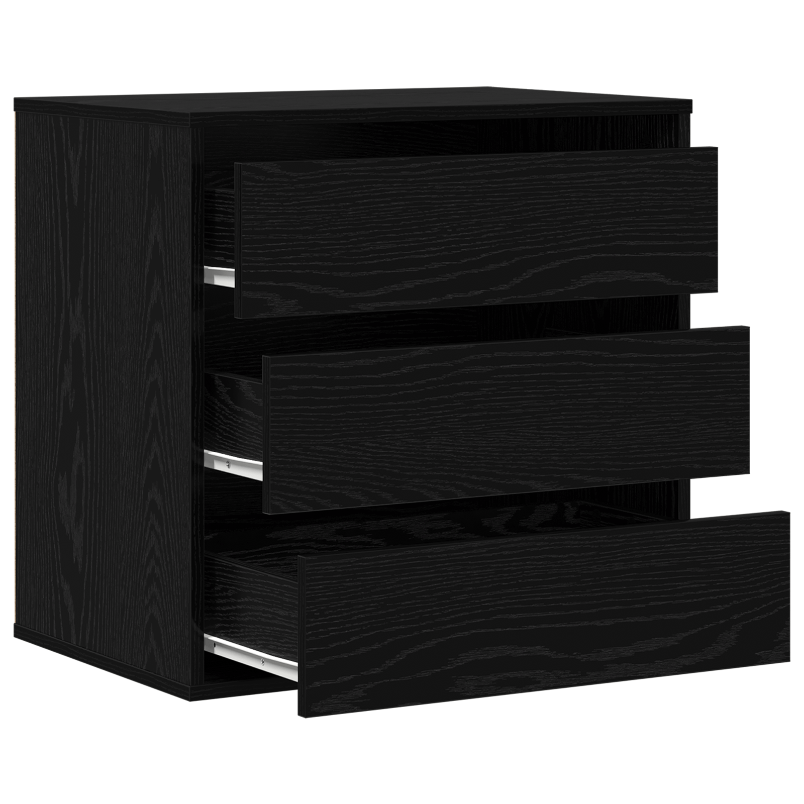Comoda pentru colt Stejar negru 60x41x58 cm Lemn prelucrat — imaginea 5