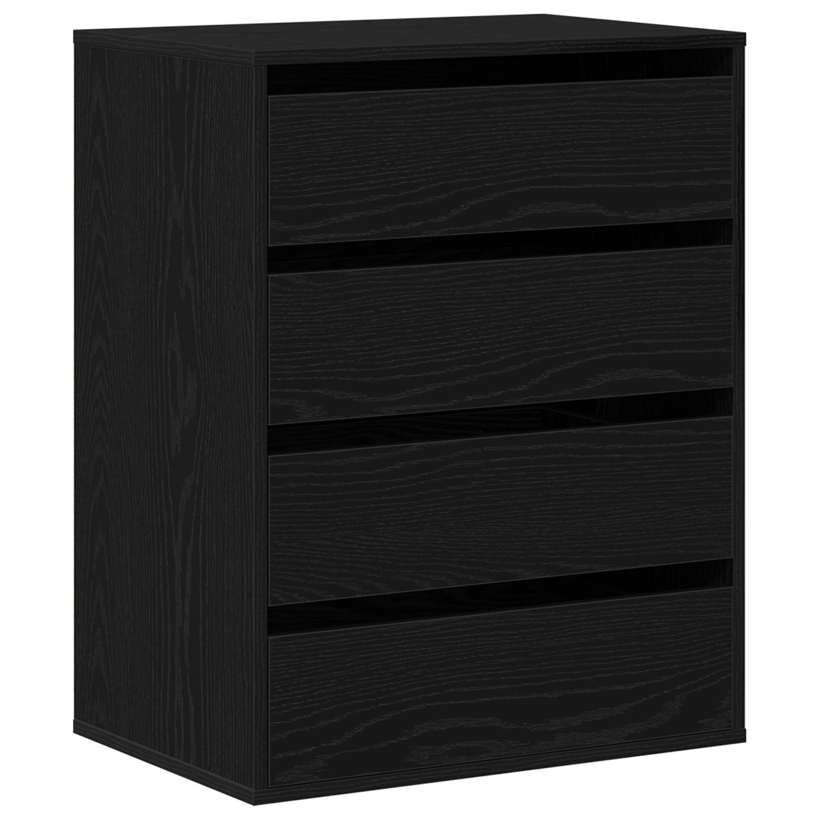 Comoda cu sertare, stejar negru, 60x41x76 cm, lemn prelucrat — imaginea 2