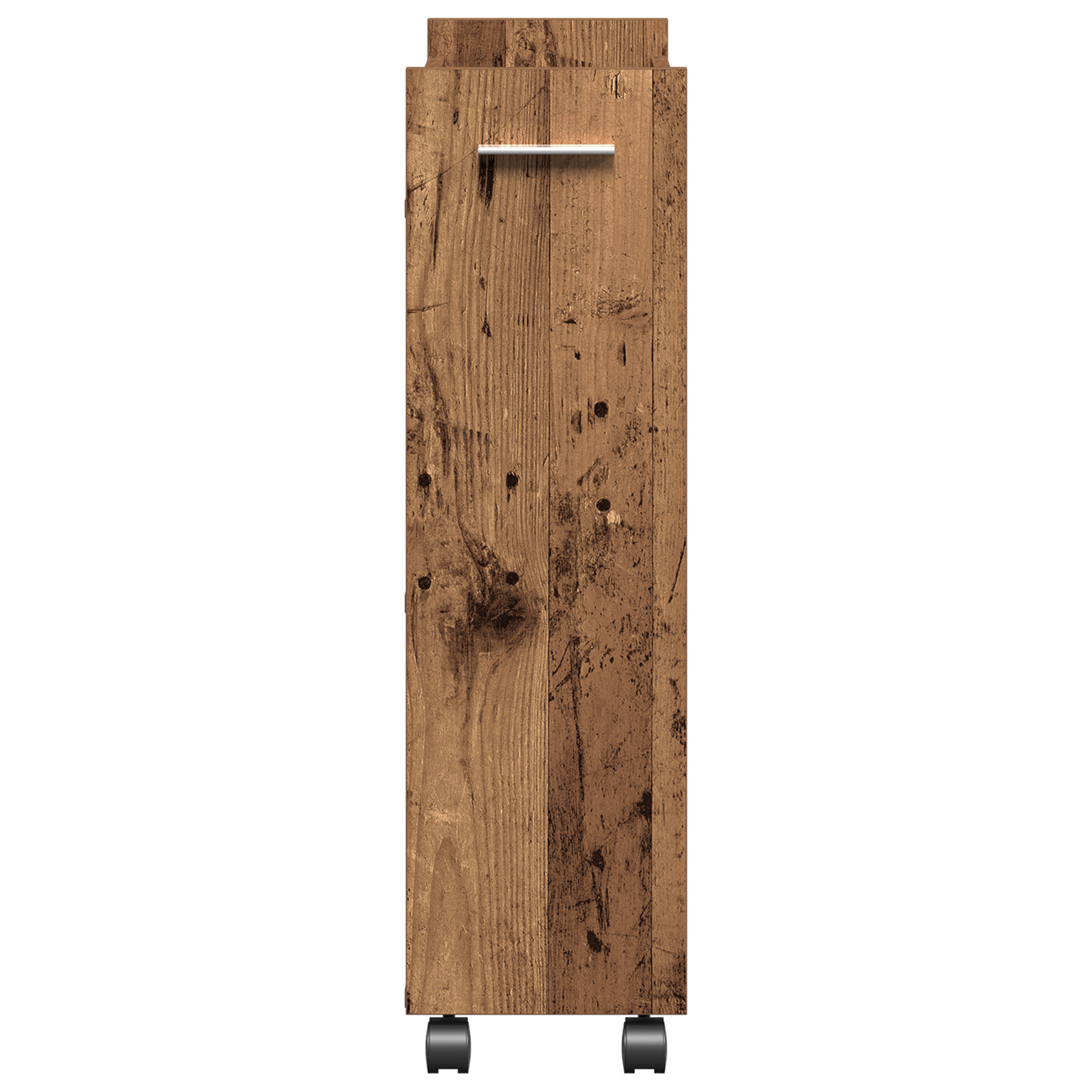 Dulap cu roti, lemn vechi, 60x22x79 cm, lemn prelucrat — imaginea 7
