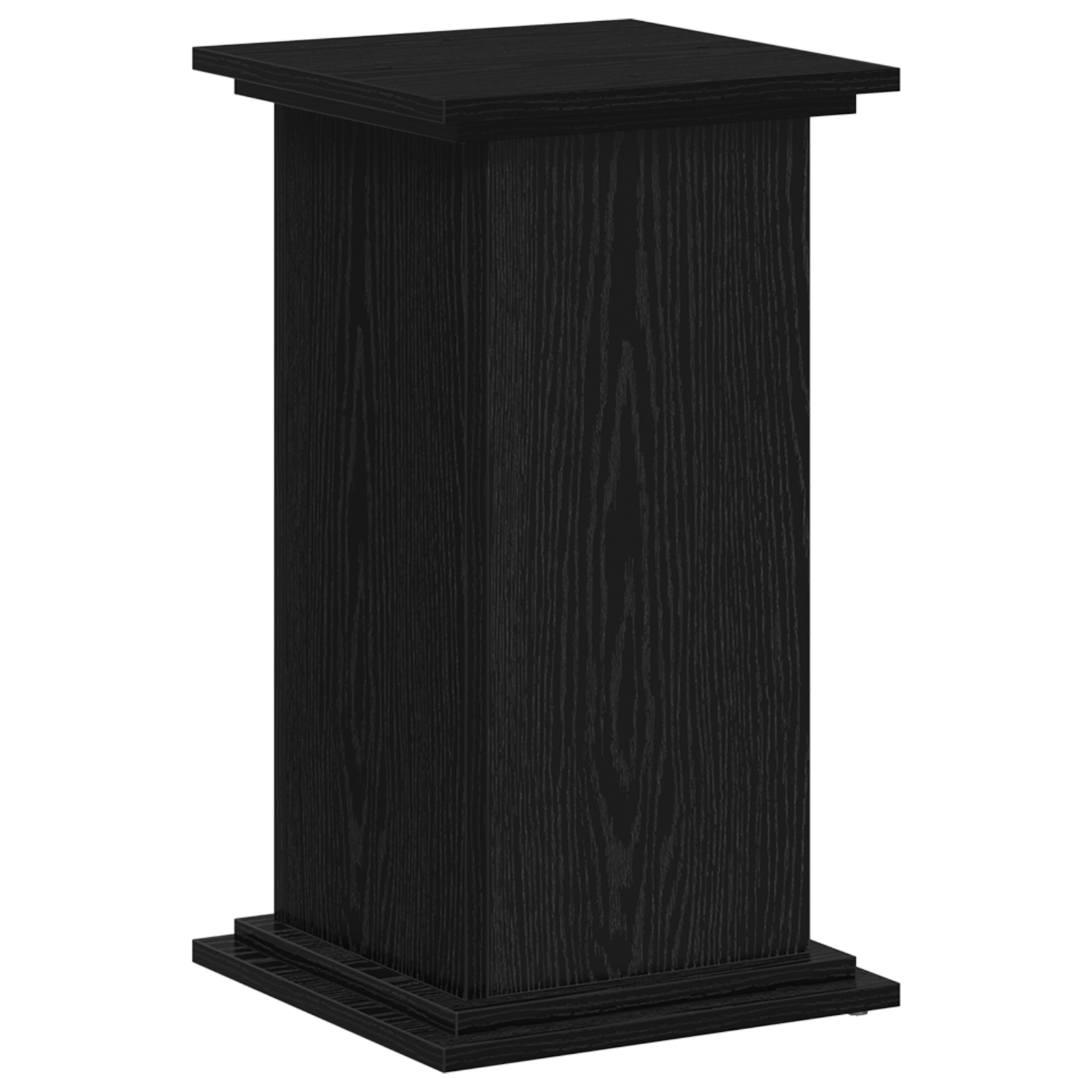 Suport pentru plante Stejar Negru 33x33x60 cm Lemn Stratificat — imaginea 5