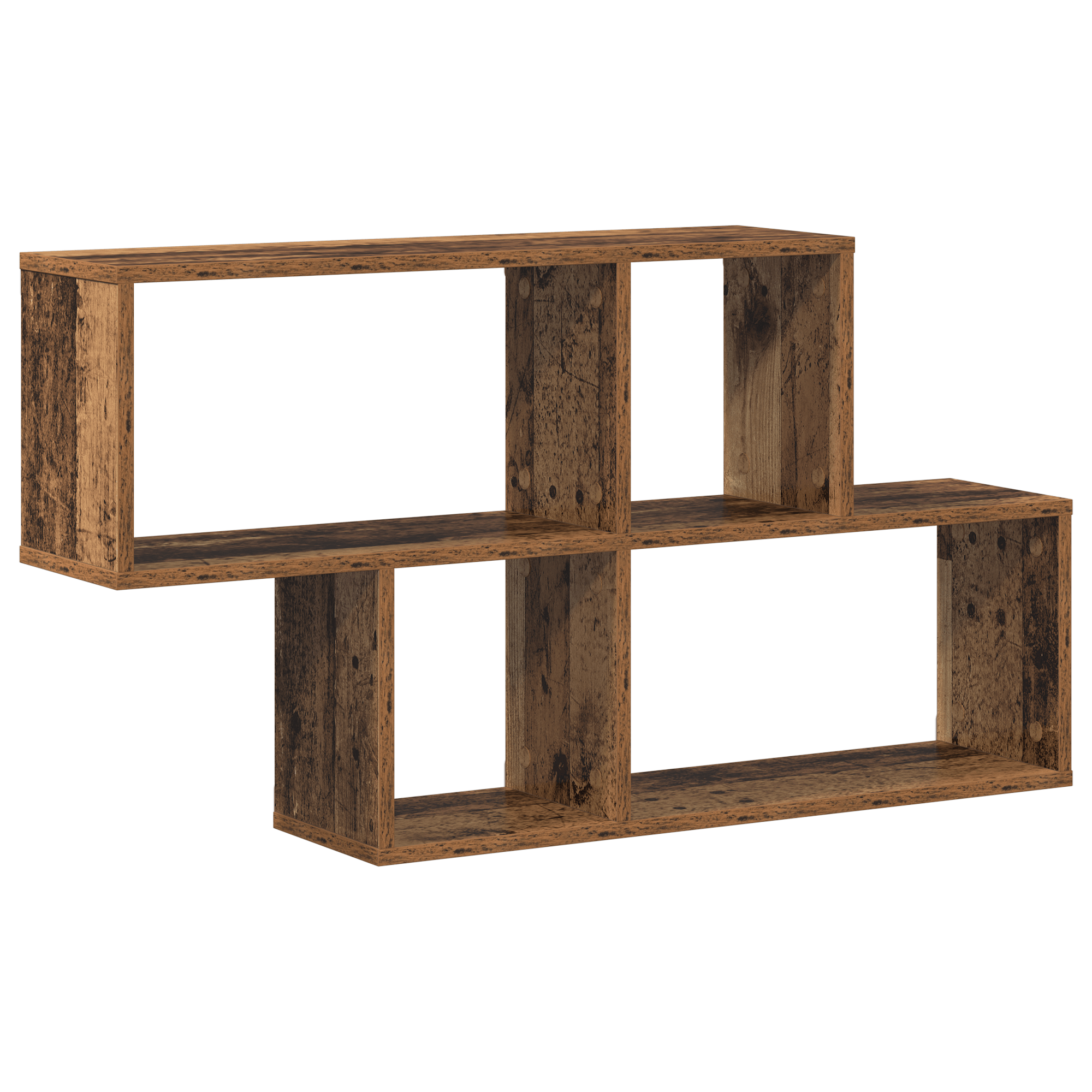 Raft pentru Perete Lemn Vechi 100x20x53 cm Lemn Prelucrat — imaginea 2