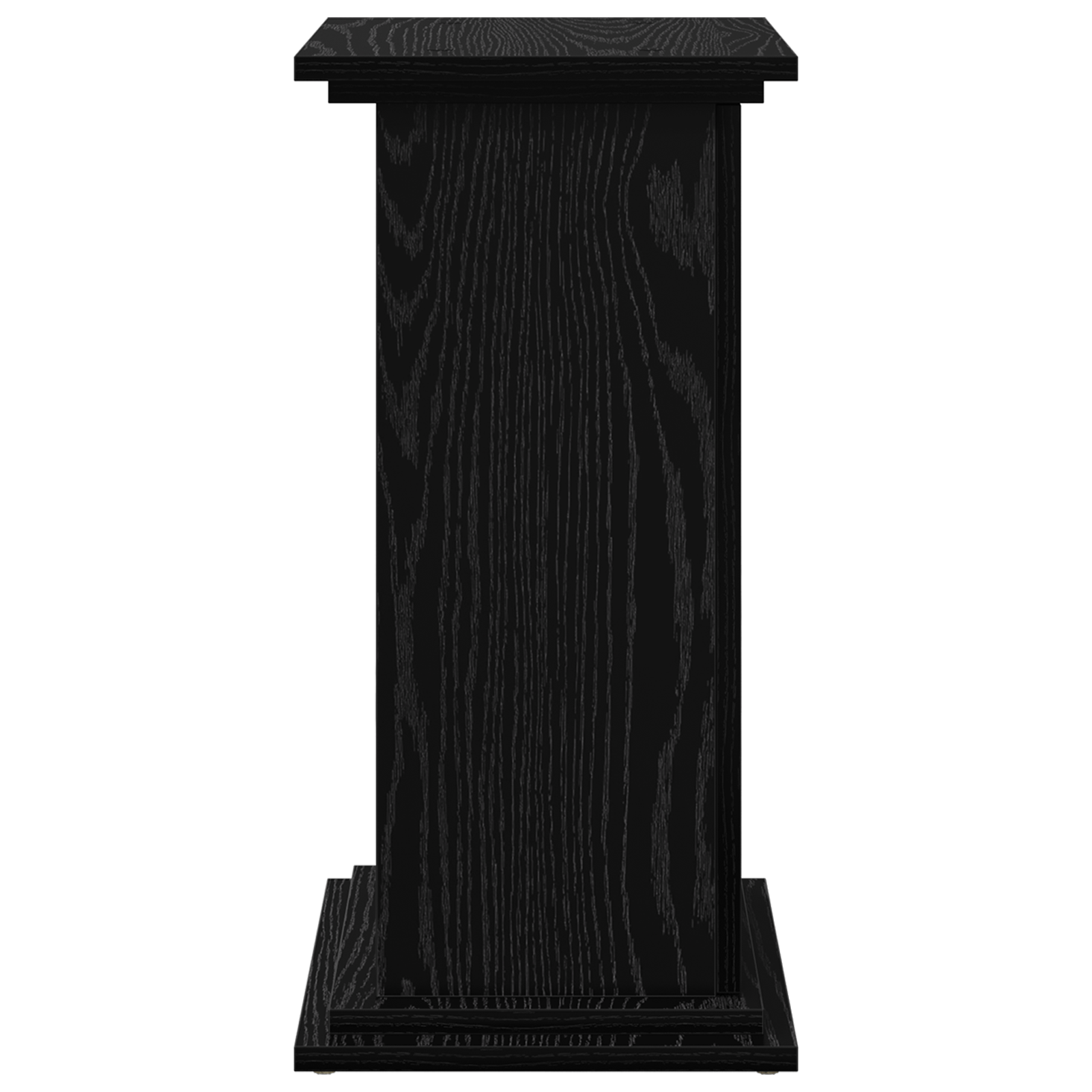 Suport de Expunere cu Spatiu de Depozitare Stejar Negru 31x30x60 cm Lemn Ingineresc — imaginea 7