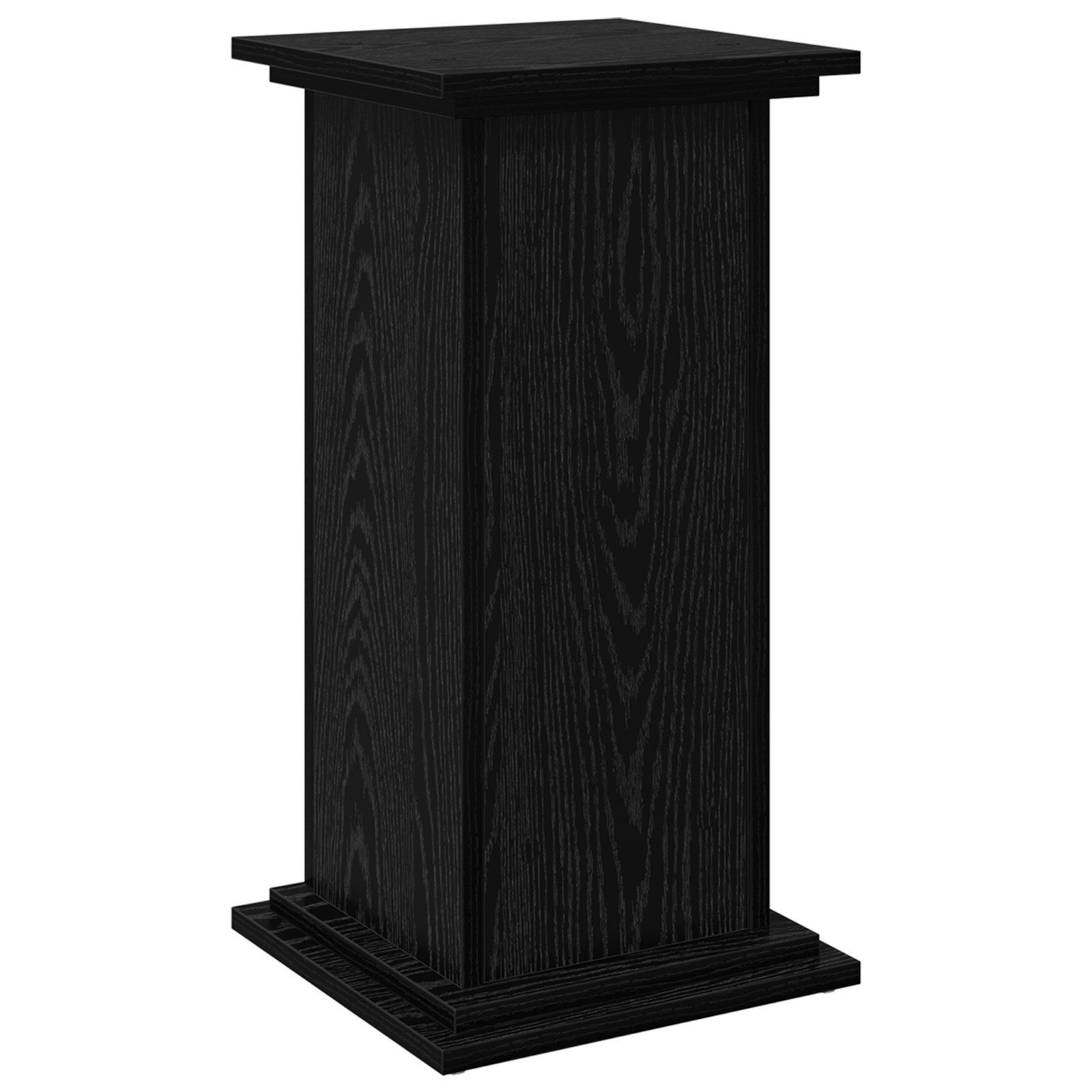 Suport de Expunere cu Spatiu de Depozitare Stejar Negru 31x30x60 cm Lemn Ingineresc — imaginea 8