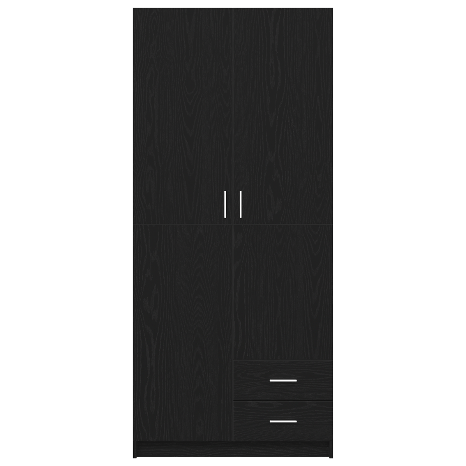 Dulap Negru din Stejar 80x52x180 cm din Lemn Compozit — imaginea 7