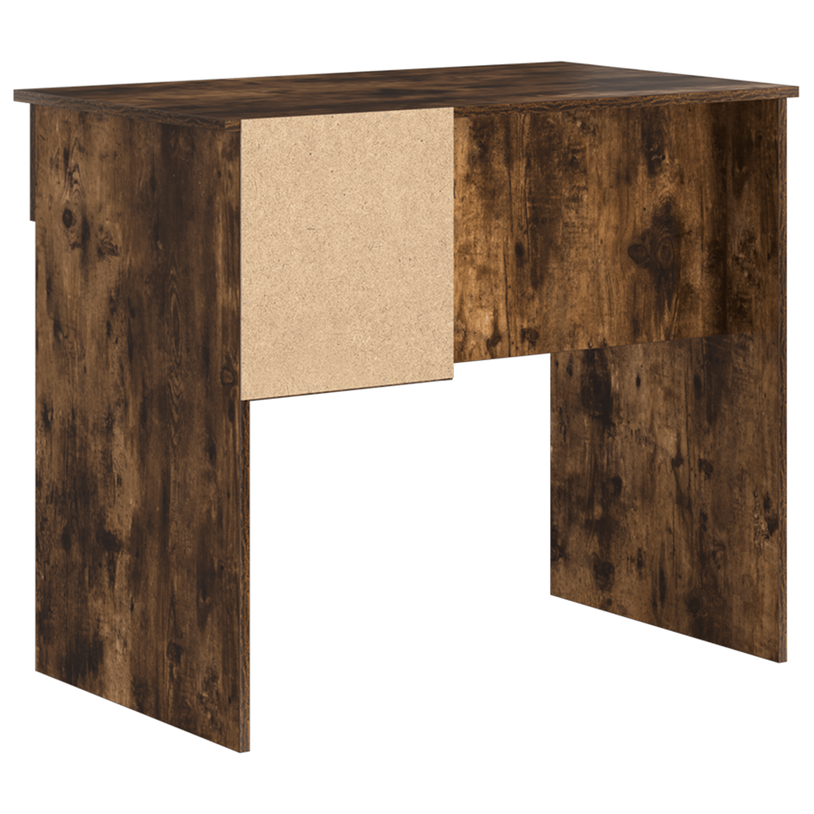 Birou cu stocare, stejar afumat 90x49.5x75 cm lemn ingineresc — imaginea 7