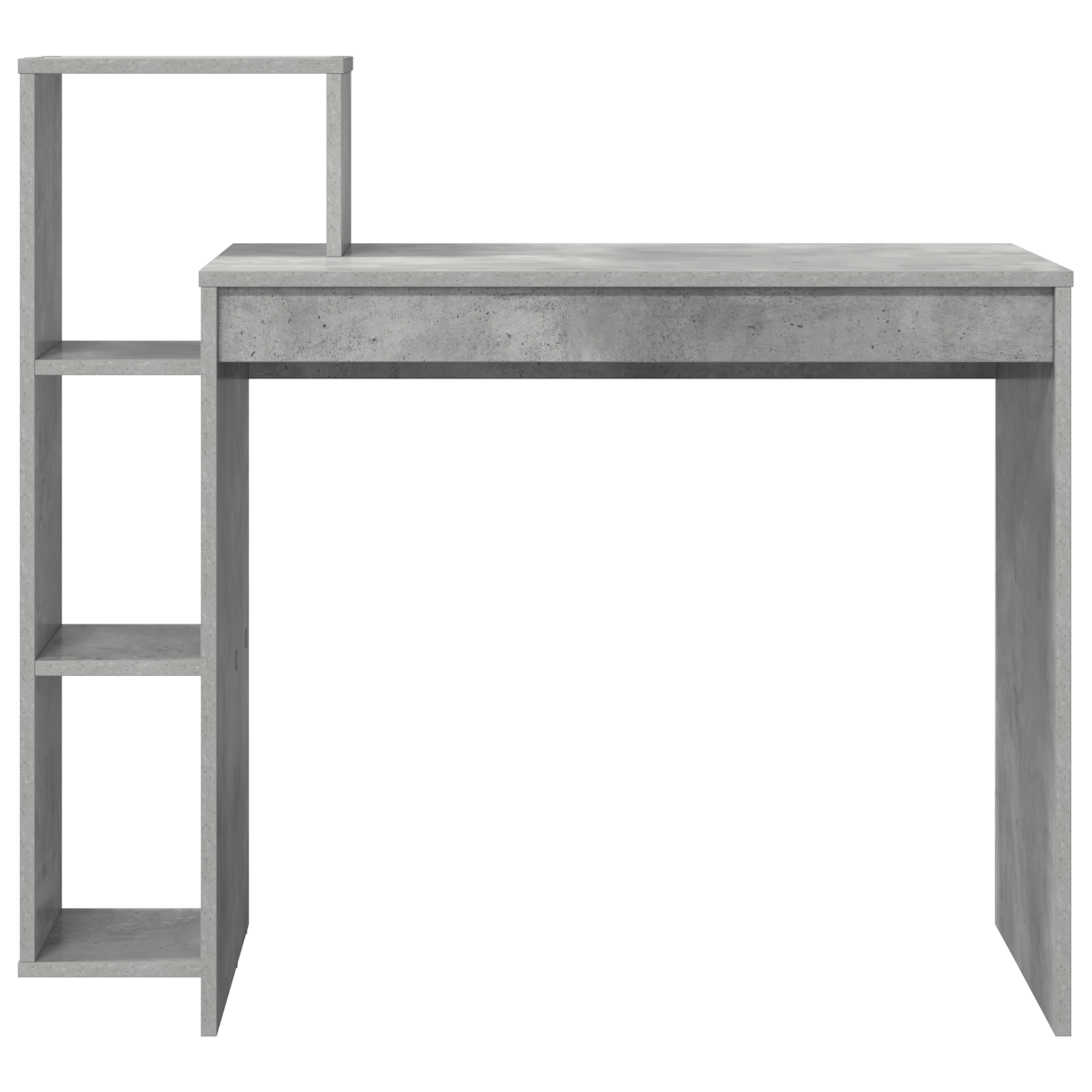 biroul de scris gri beton laminat cu efect de beton, lemn prelucrat — imaginea 4