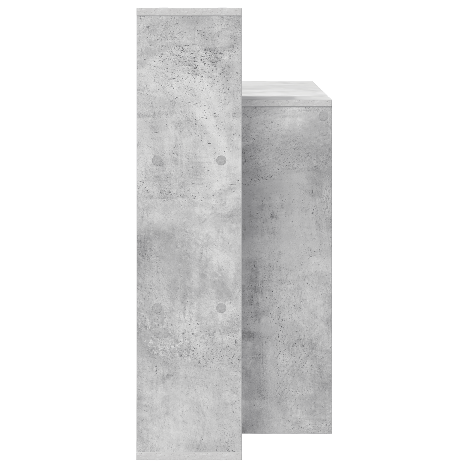 biroul de scris gri beton laminat cu efect de beton, lemn prelucrat — imaginea 5