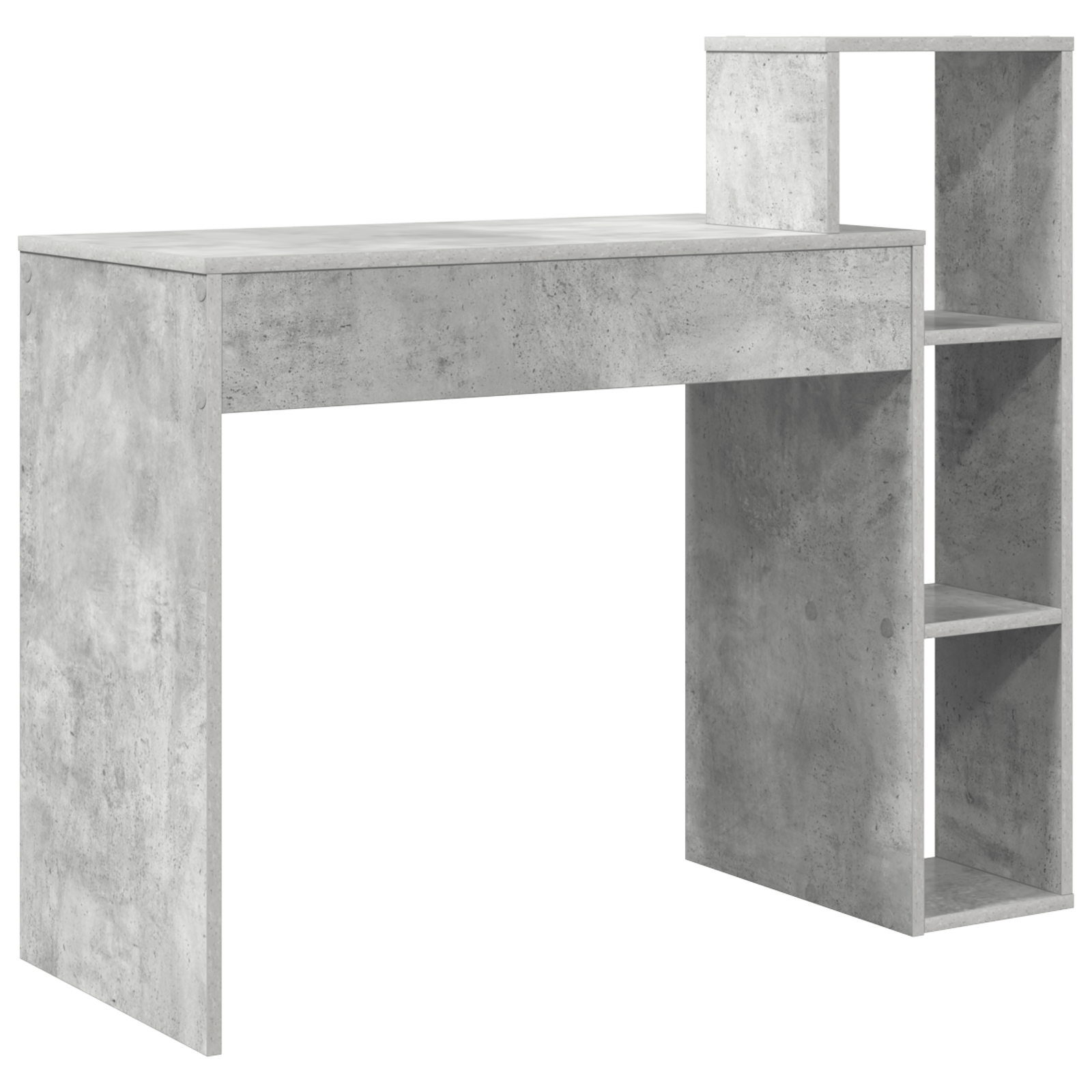 biroul de scris gri beton laminat cu efect de beton, lemn prelucrat — imaginea 6