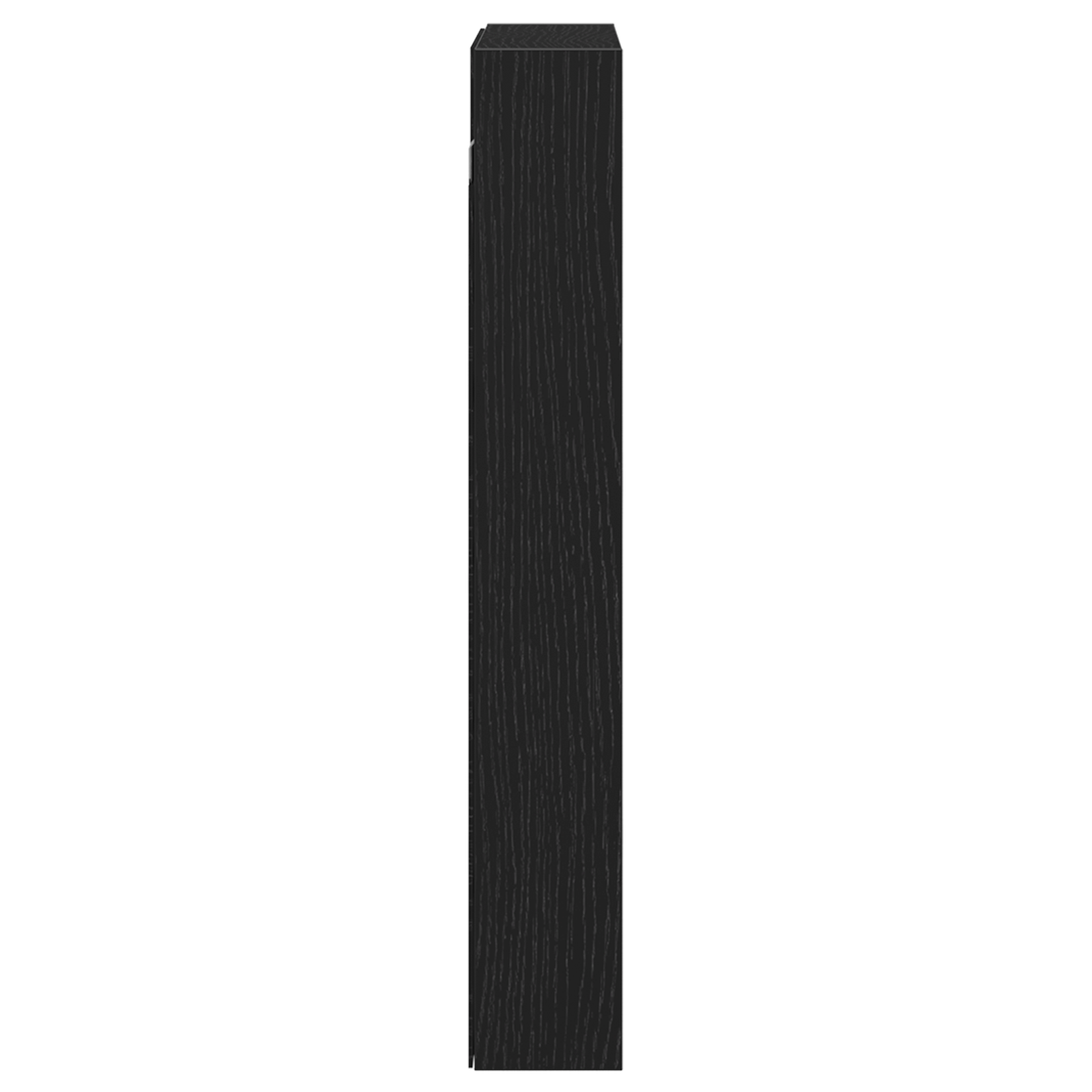 Dulap cu vitrina, stejar negru 60x8,5x58 cm lemn prelucrat — imaginea 7