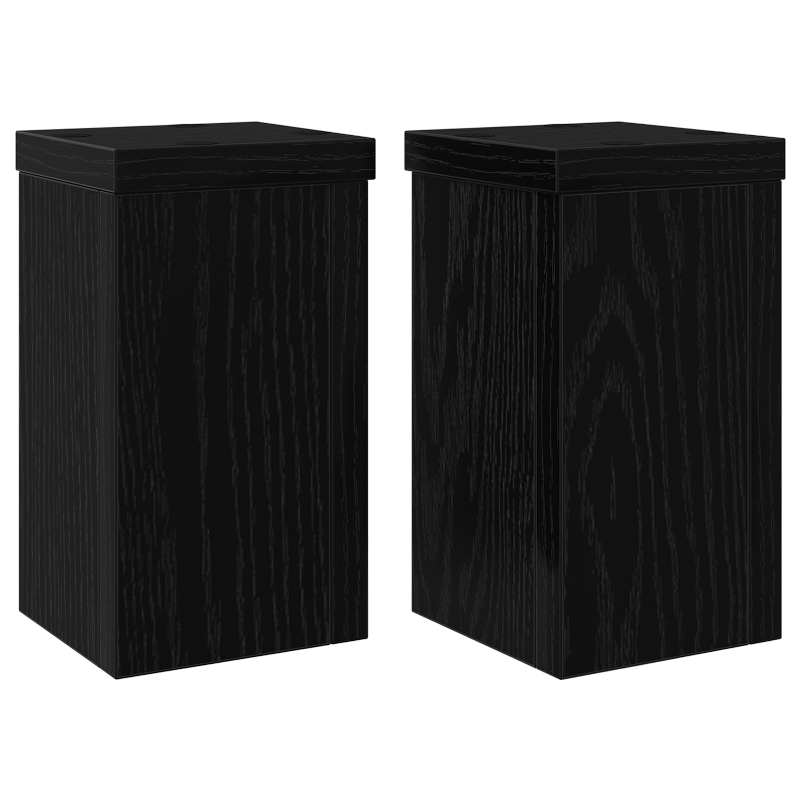 Suport din Stejar Negru Set de 2 Stejar negru Lemn — imaginea 2