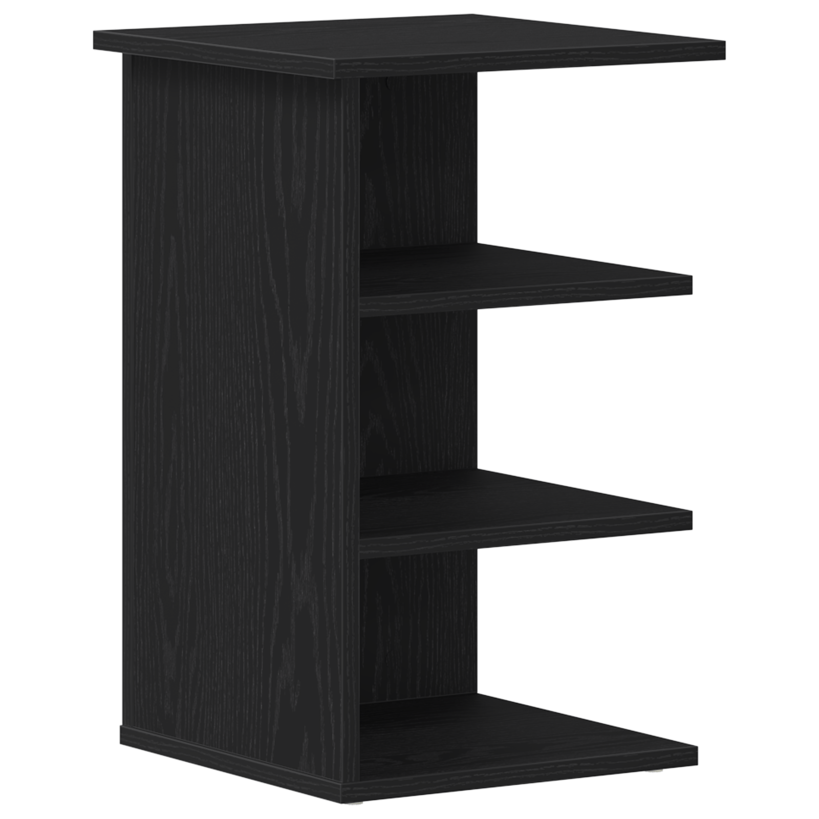Dulap lateral, stejar negru, 35x35x55 cm, lemn prelucrat — imaginea 2