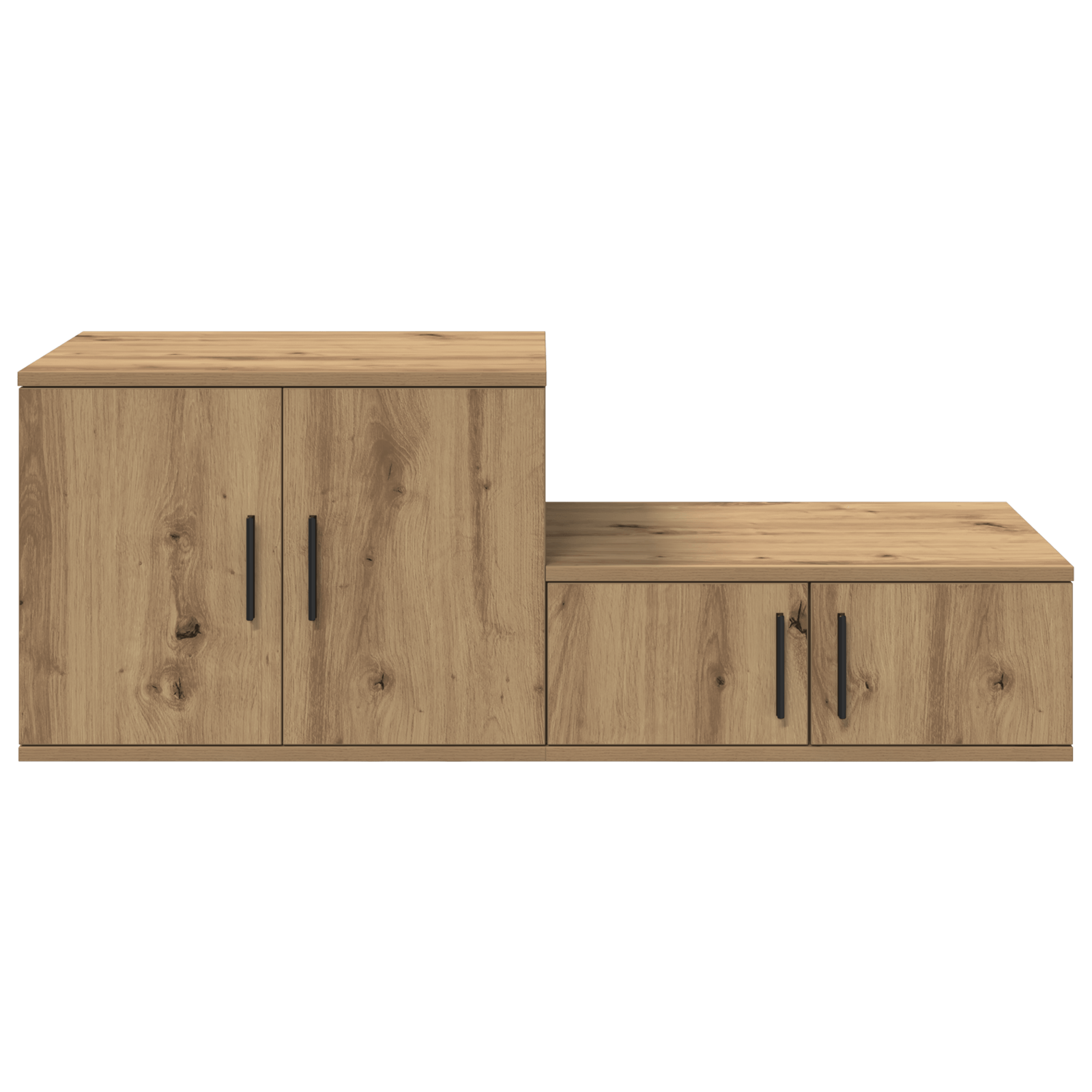Dulap depozitare, stejar artizanal, 103x41x40 cm lemn prelucrat — imaginea 7