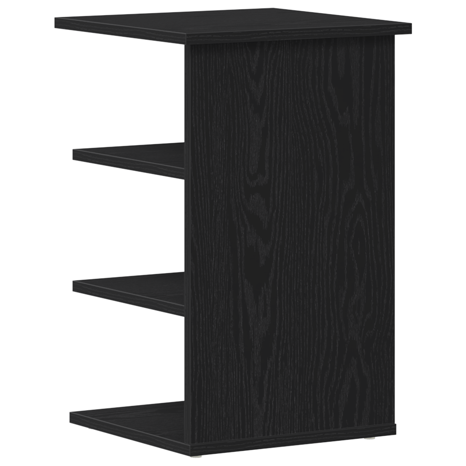 Dulap lateral, stejar negru, 35x35x55 cm, lemn prelucrat — imaginea 5