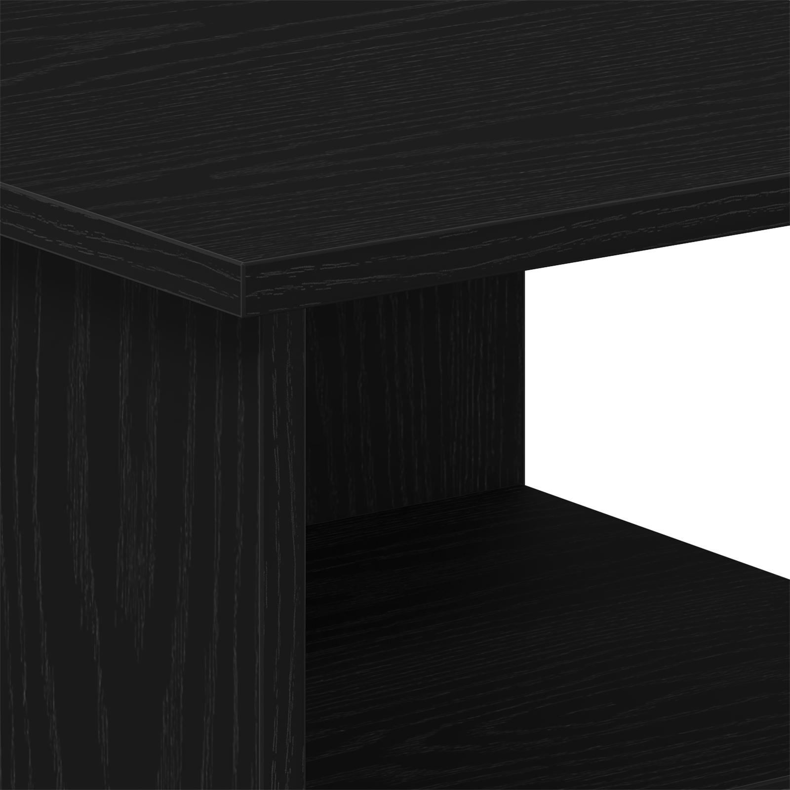 Dulap lateral, stejar negru, 35x35x55 cm, lemn prelucrat — imaginea 8