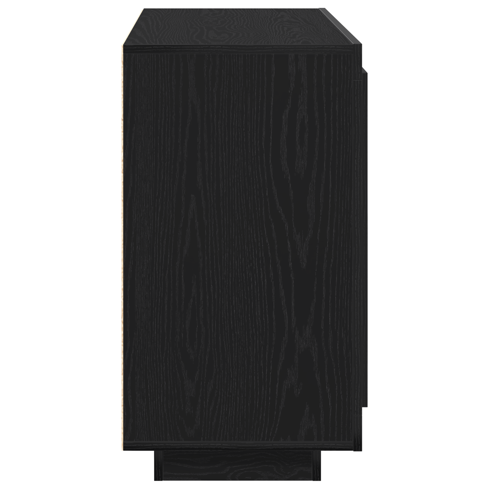 Dulap, stejar negru, 80x40x75 cm, lemn prelucrat — imaginea 7