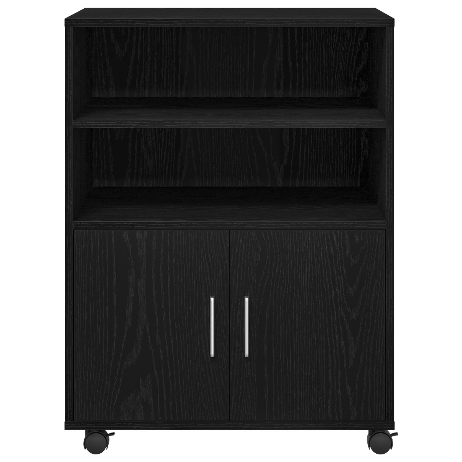 Dulap mobil, stejar negru, 60x48x81 cm, lemn prelucrat — imaginea 7